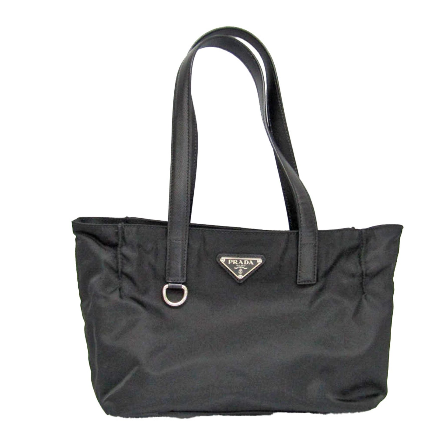 Prada Leather,Nylon Handbag