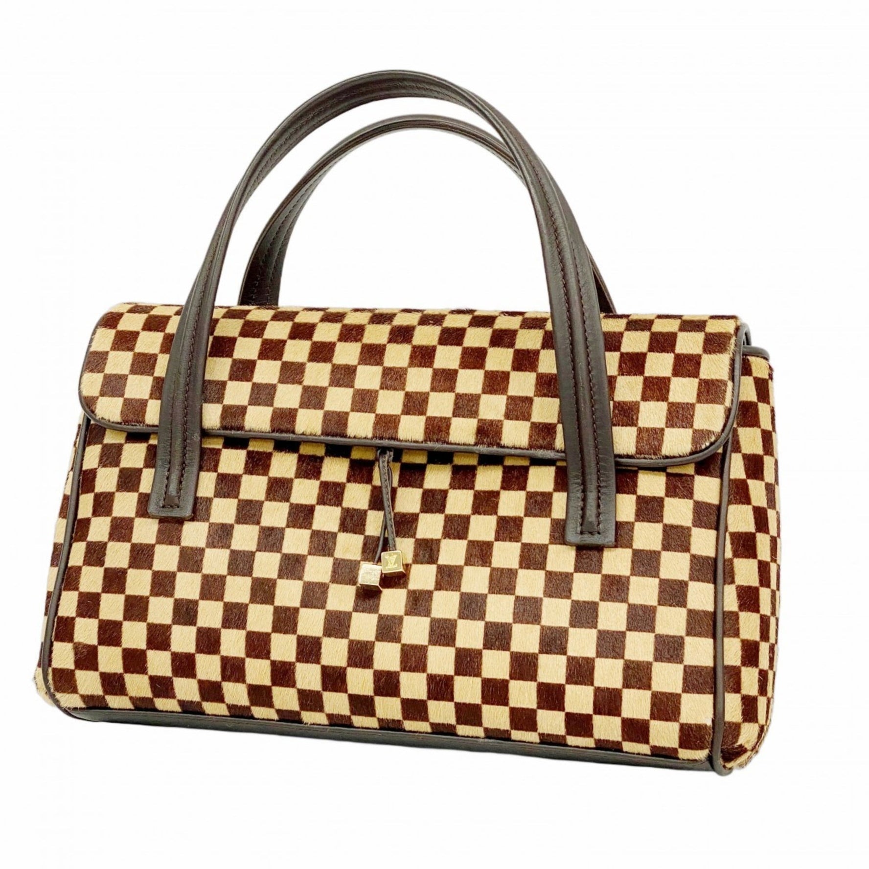 Louis Vuitton Damier Sauvage Lion Handbag Brown/Beige