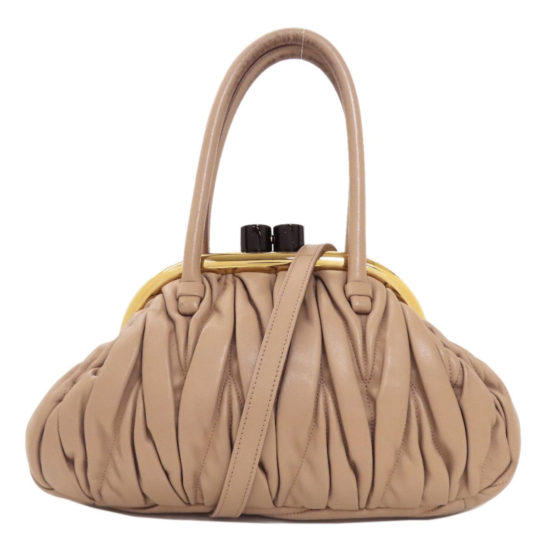 Miu Miu Miu Matelasse Handbag in Calfskin