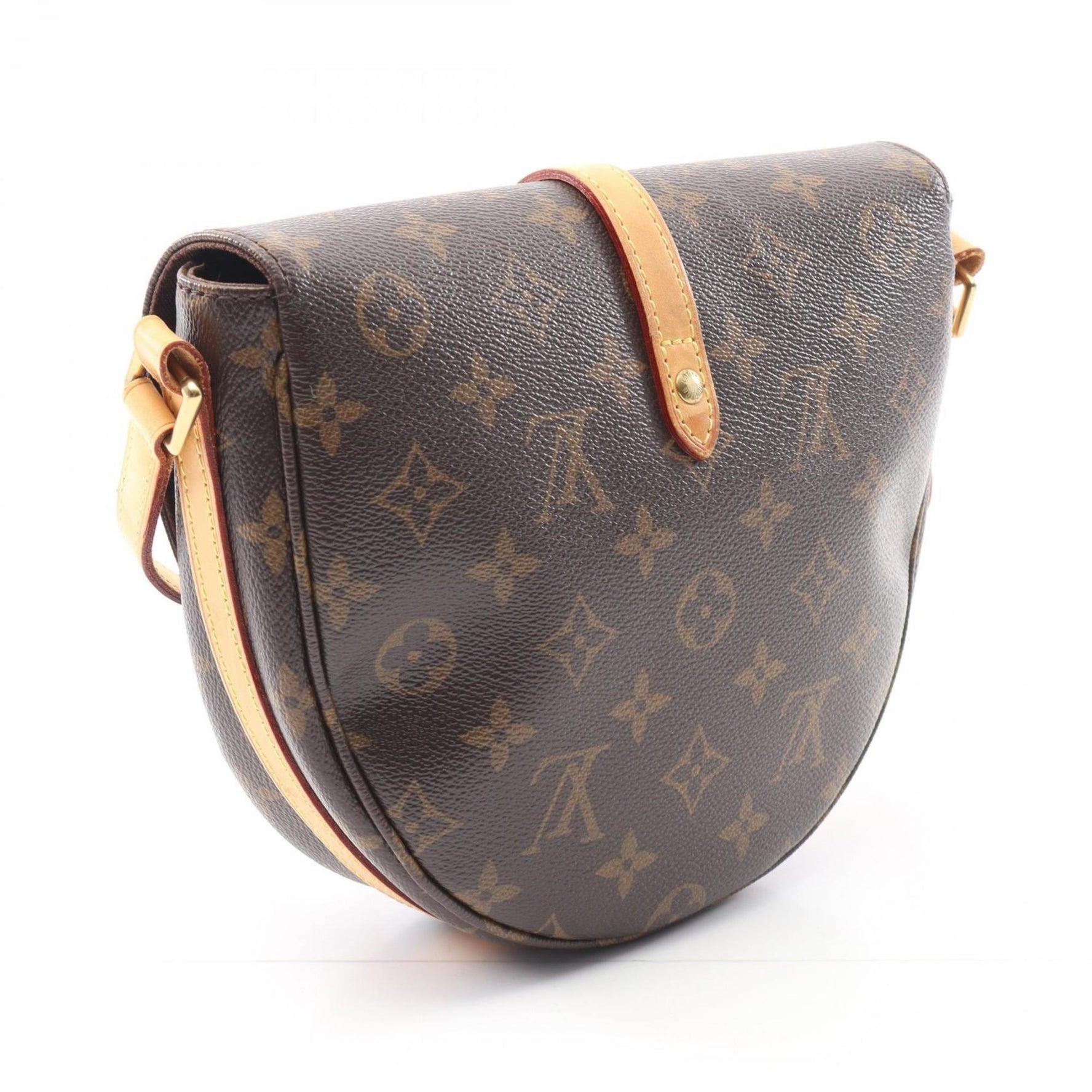 Louis Vuitton Chantilly GM Shoulder Bag in Coated Canvas and Leather with Monogram Design