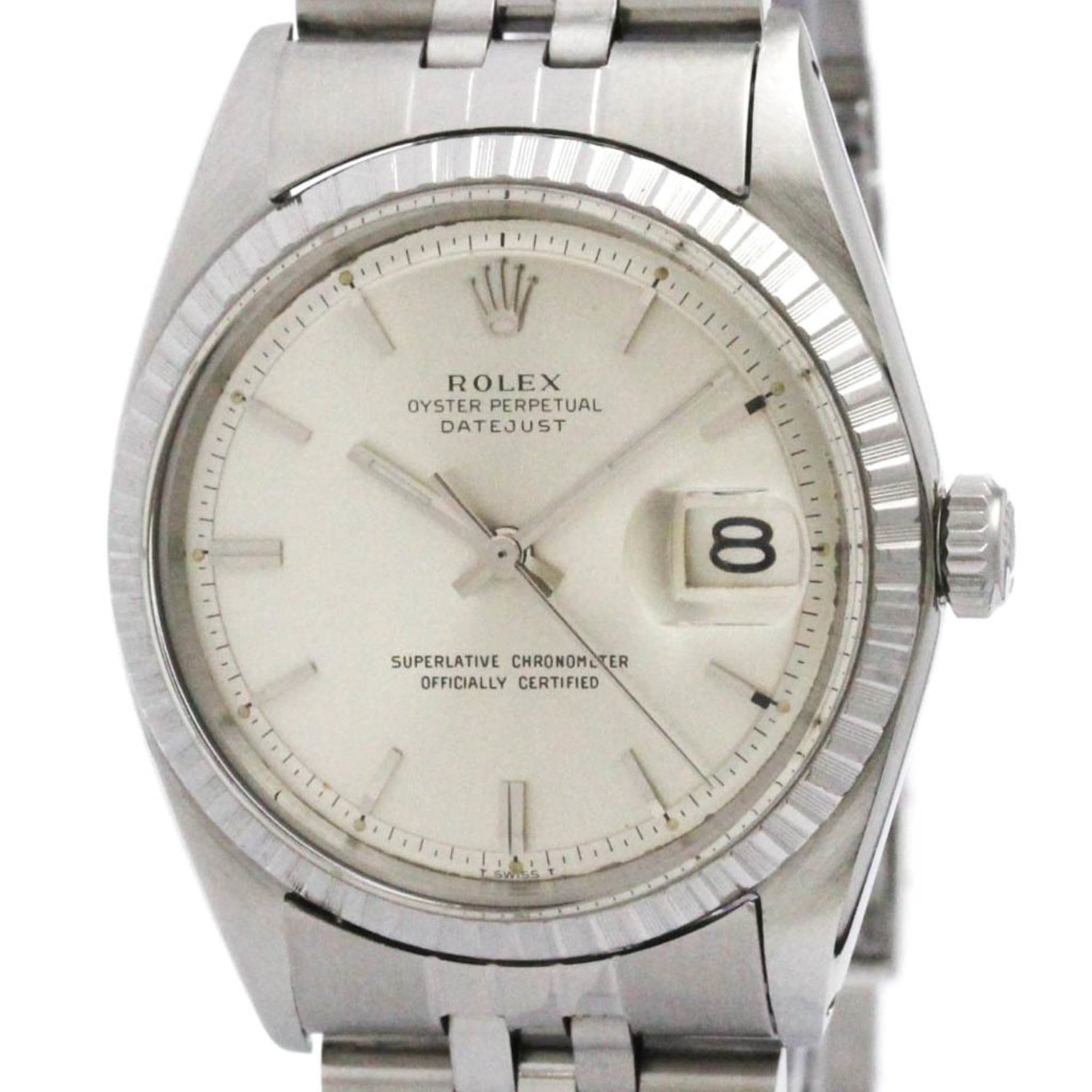 ROLEX Datejust 1603 Stainless Steel Automatic Watch Vintage