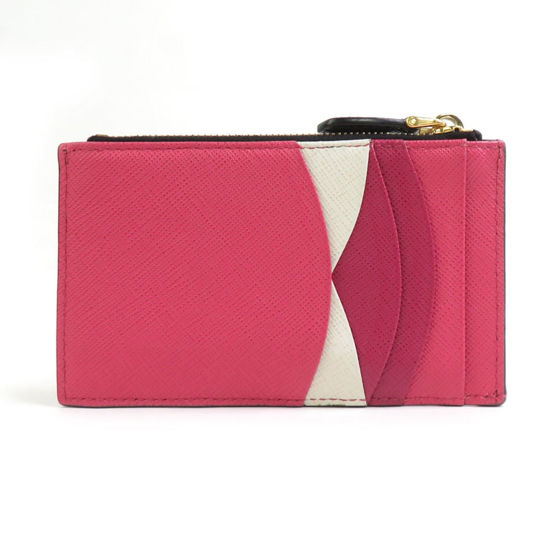 Prada Wallet/Coin Case Black/Pink