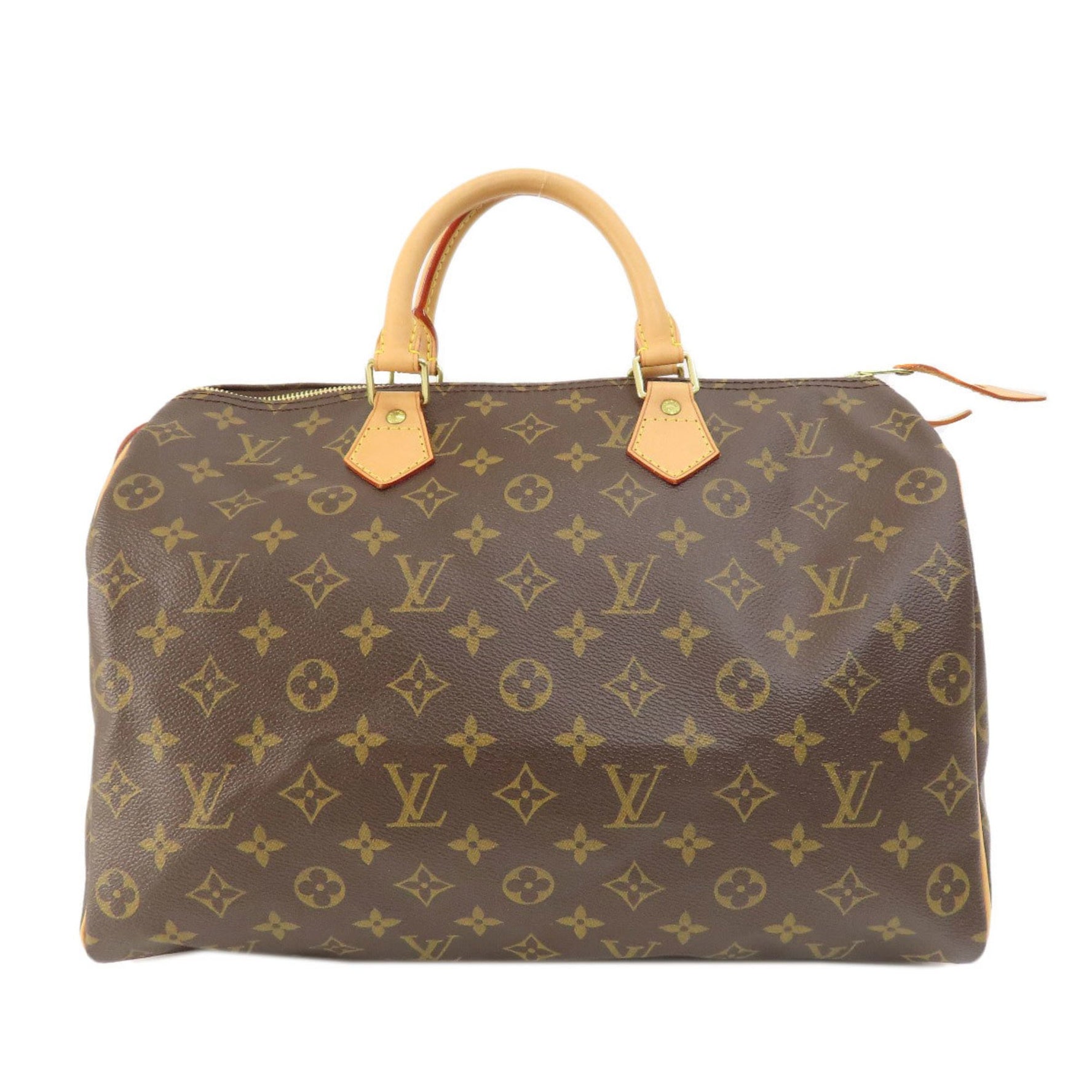 Louis Vuitton Speedy 35 Tote Bag Canvas
