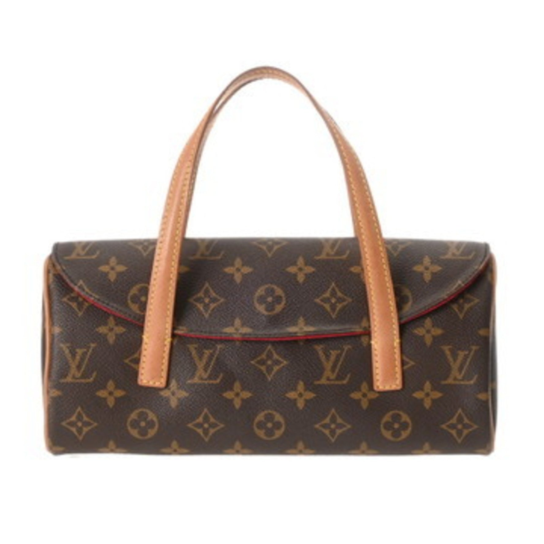 LOUIS VUITTON Monogram Sonatine Canvas Handbag