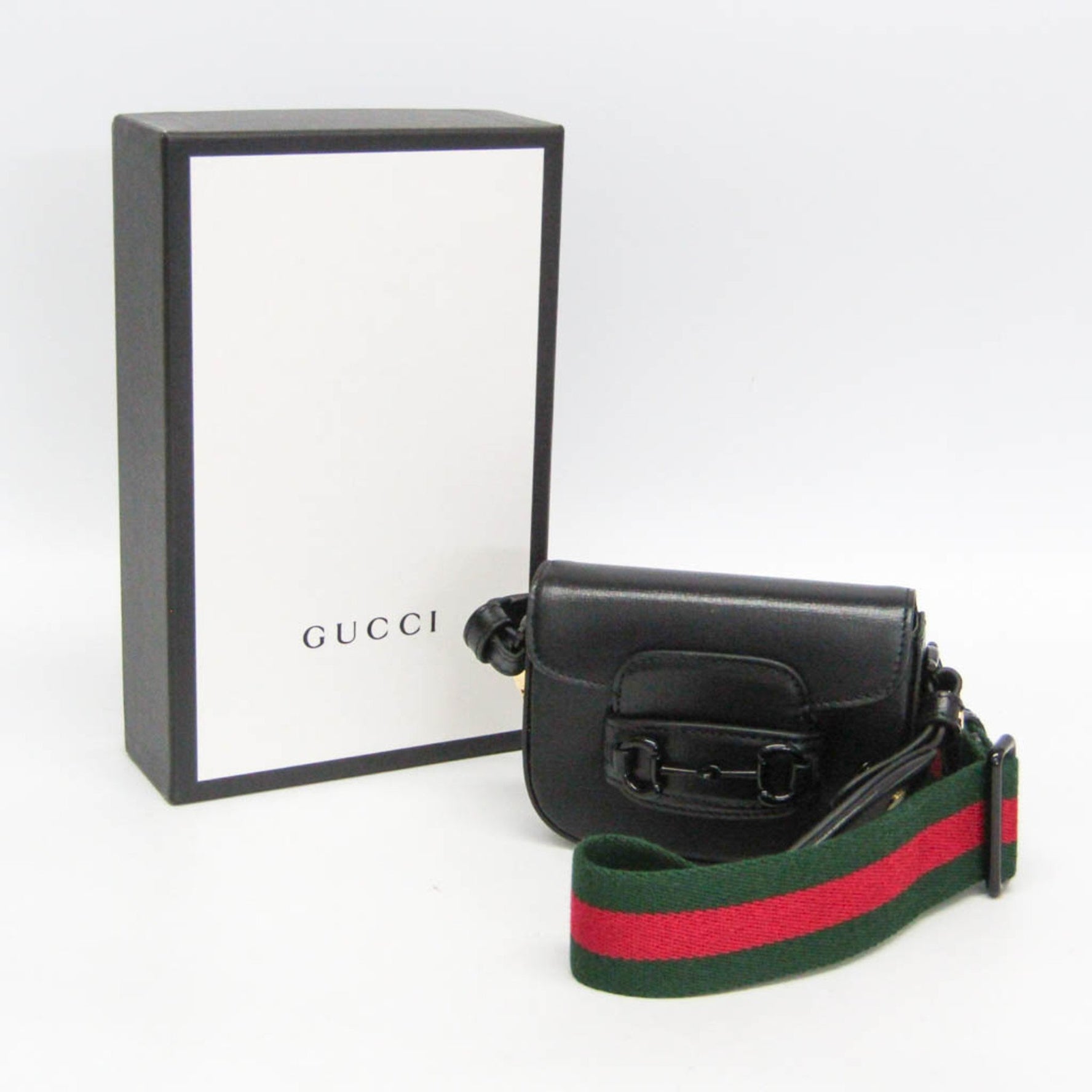 Gucci Horsebit 1955 Mini Bag Leather Pouch,Shoulder Bag