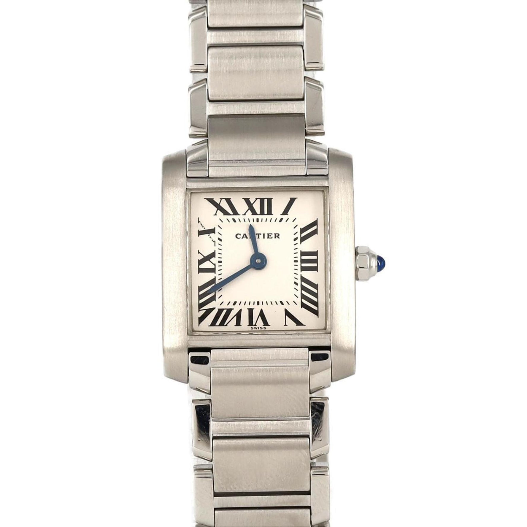 Cartier Tank Francaise SM SS Wristwatch Quartz