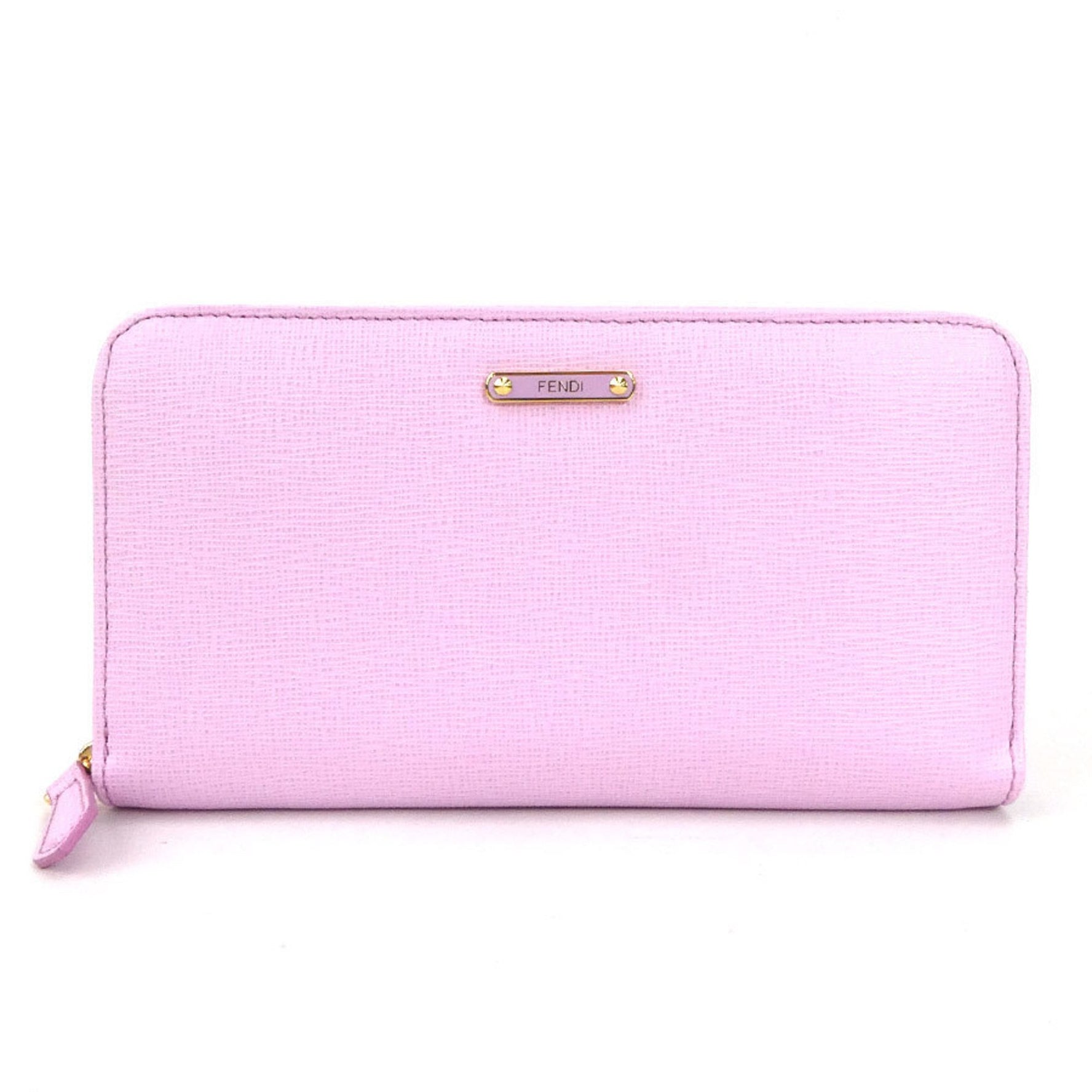 FENDI Round zipper long wallet leather ladies