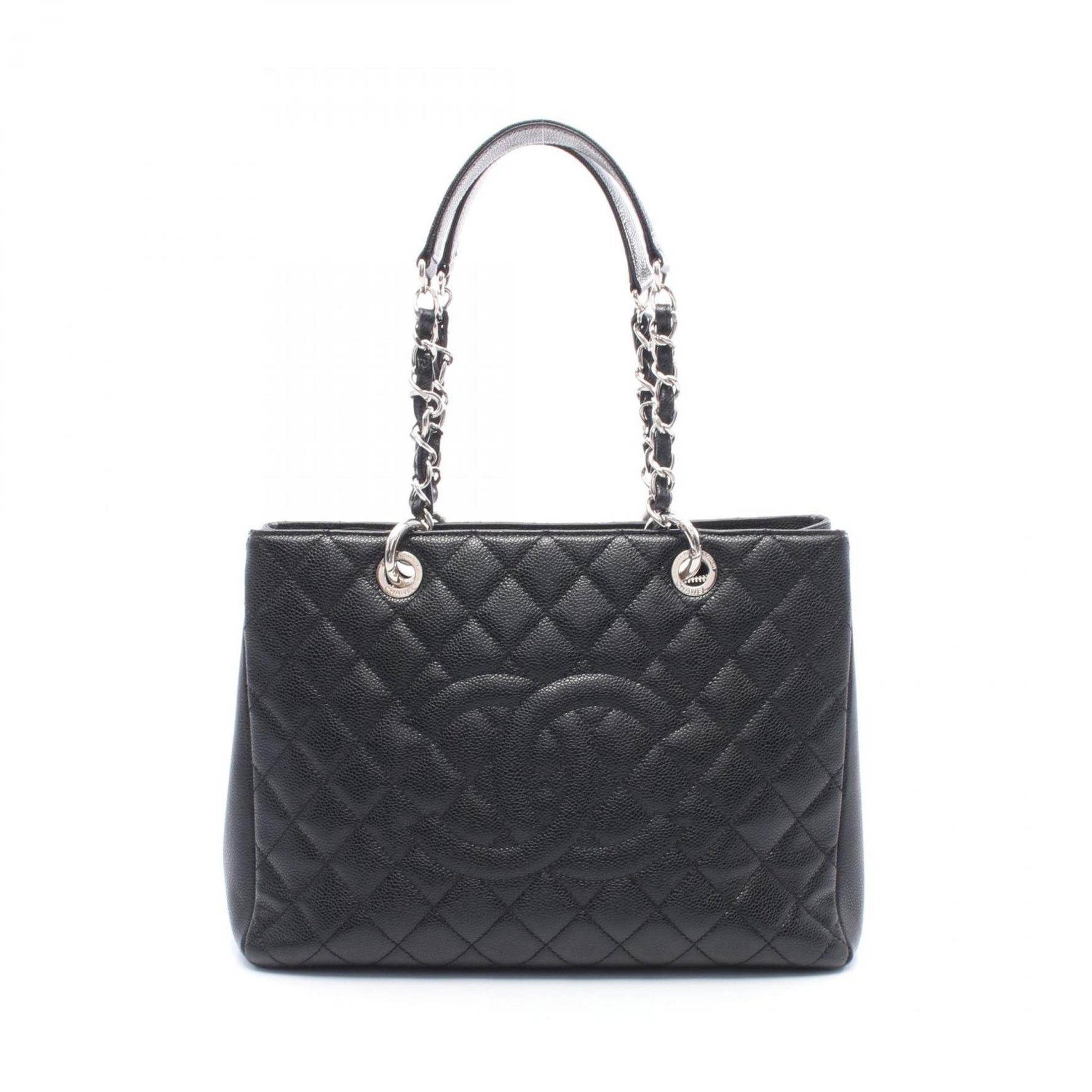 CHANEL Matelasse Grand Shopping GST Tote Bag in Calfskin Leather