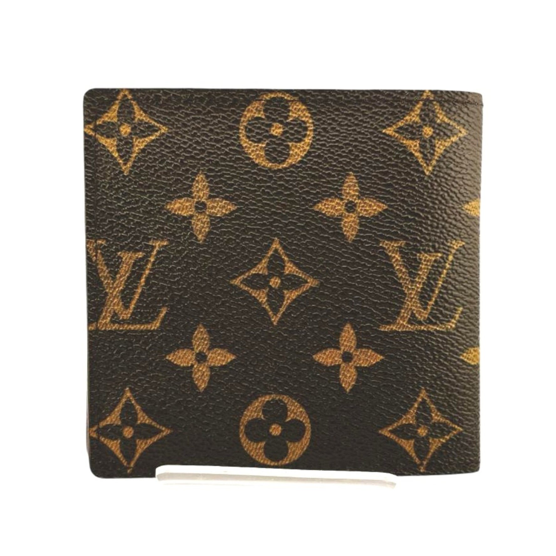 Louis Vuitton Bi-fold wallet Monogram Marco with coin purse canvas