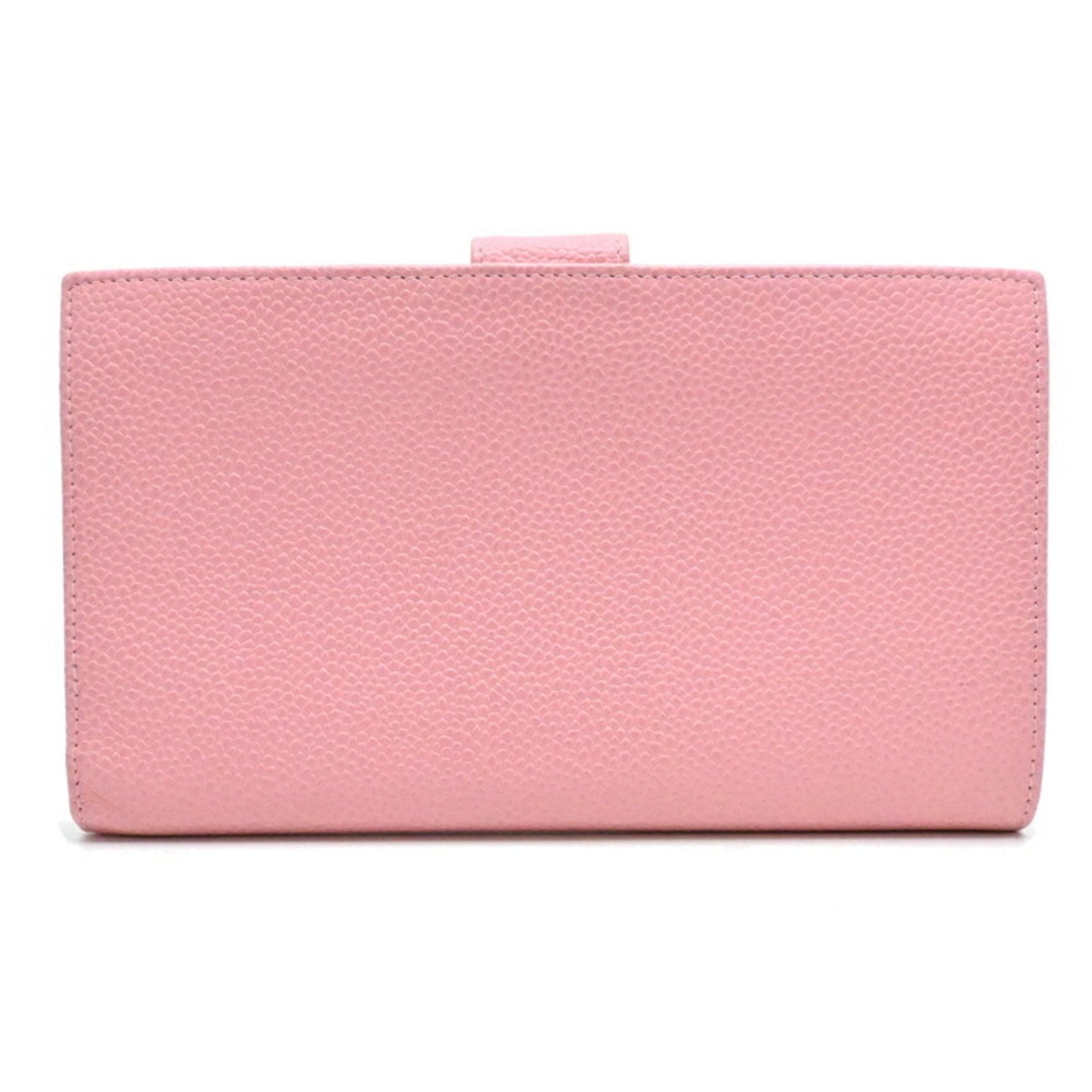 Chanel Coco Mark Caviar Skin Wallet Bi-fold