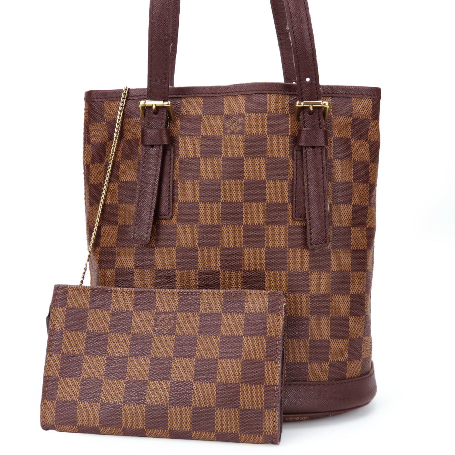 Louis Vuitton Tote Bag Mare Damier Brown Shoulder Bucket