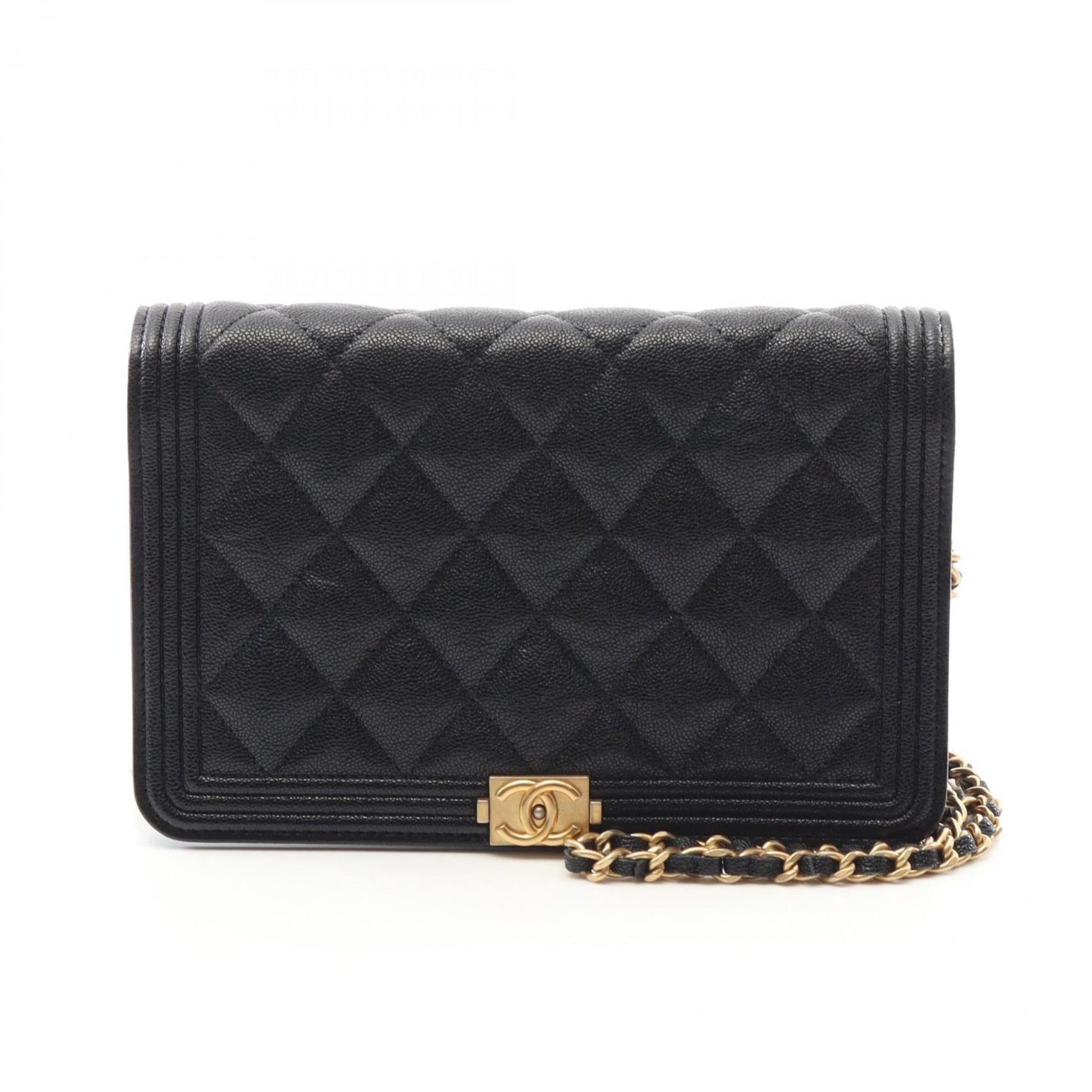 CHANEL Boy Shoulder Bag in Grained Calfskin Leather