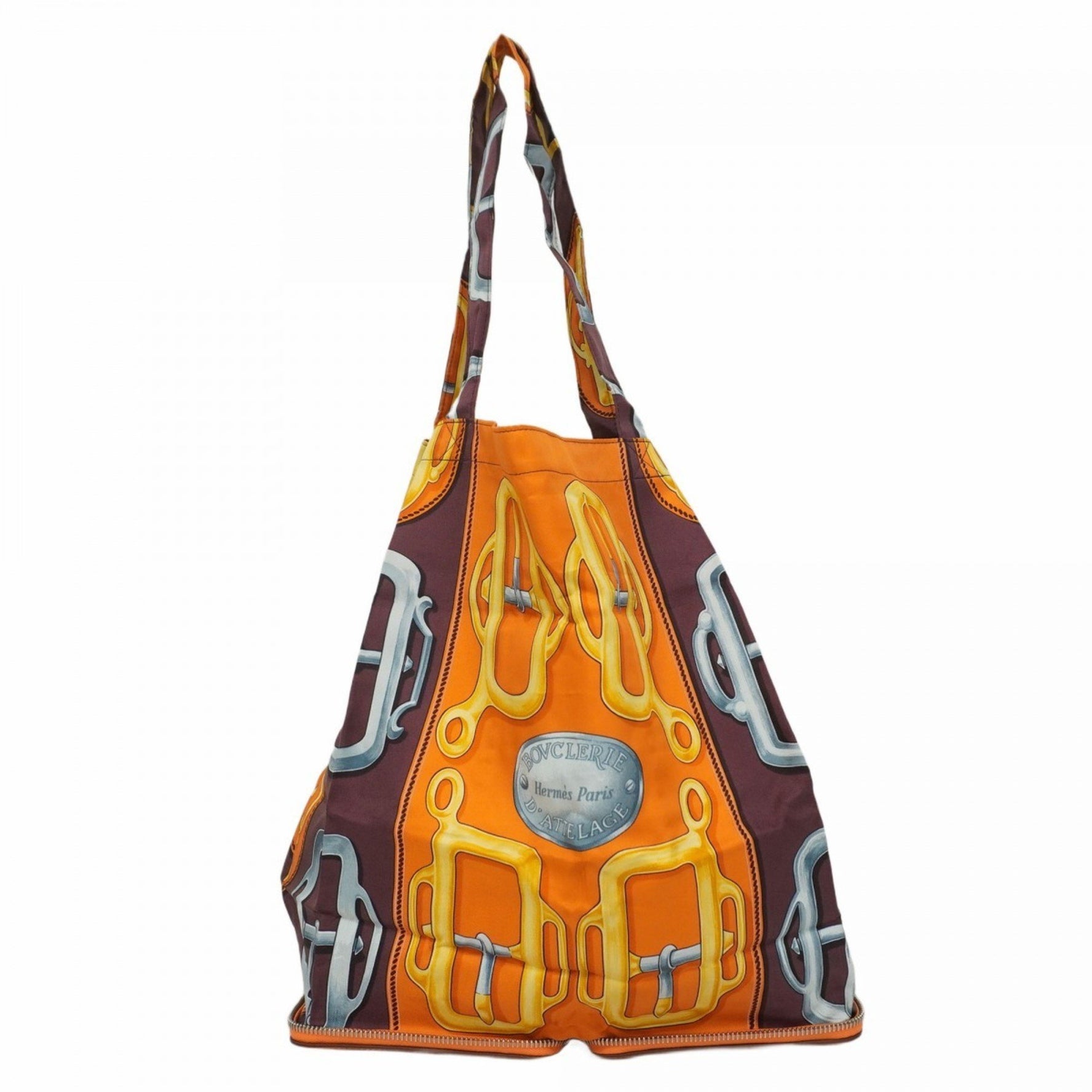 Hermes Hermès Silky Pop Buffle Handbag, Size M Engraved