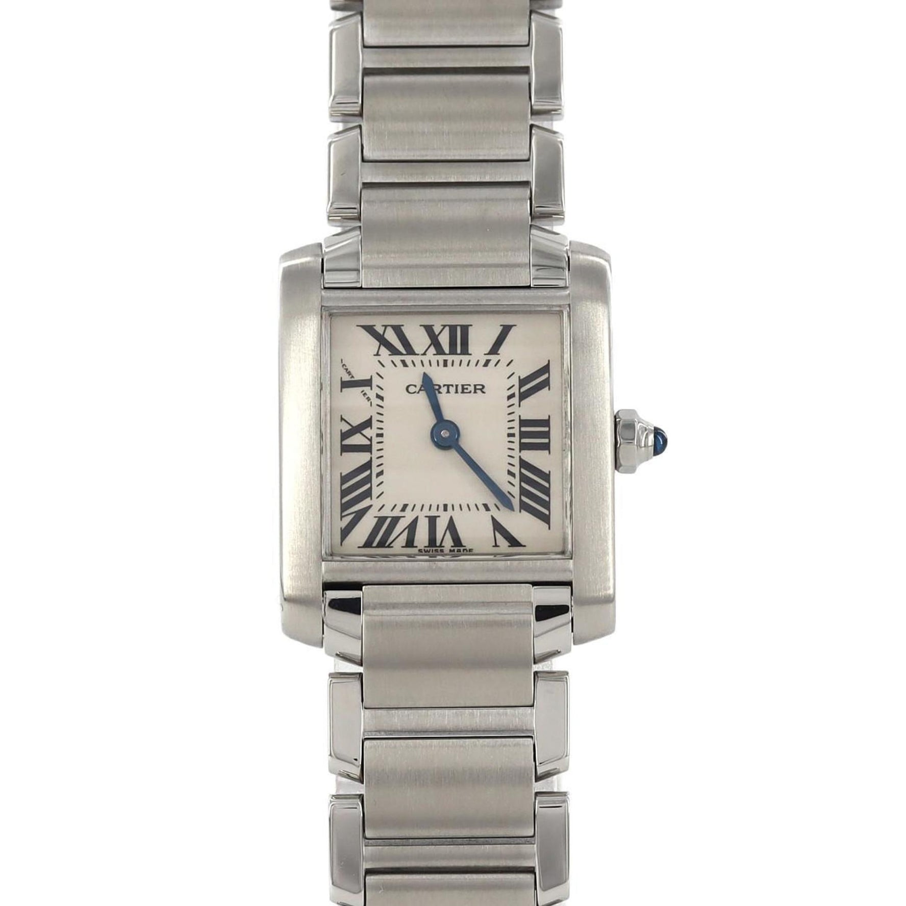 Cartier Tank Francaise SM SS Wristwatch Quartz