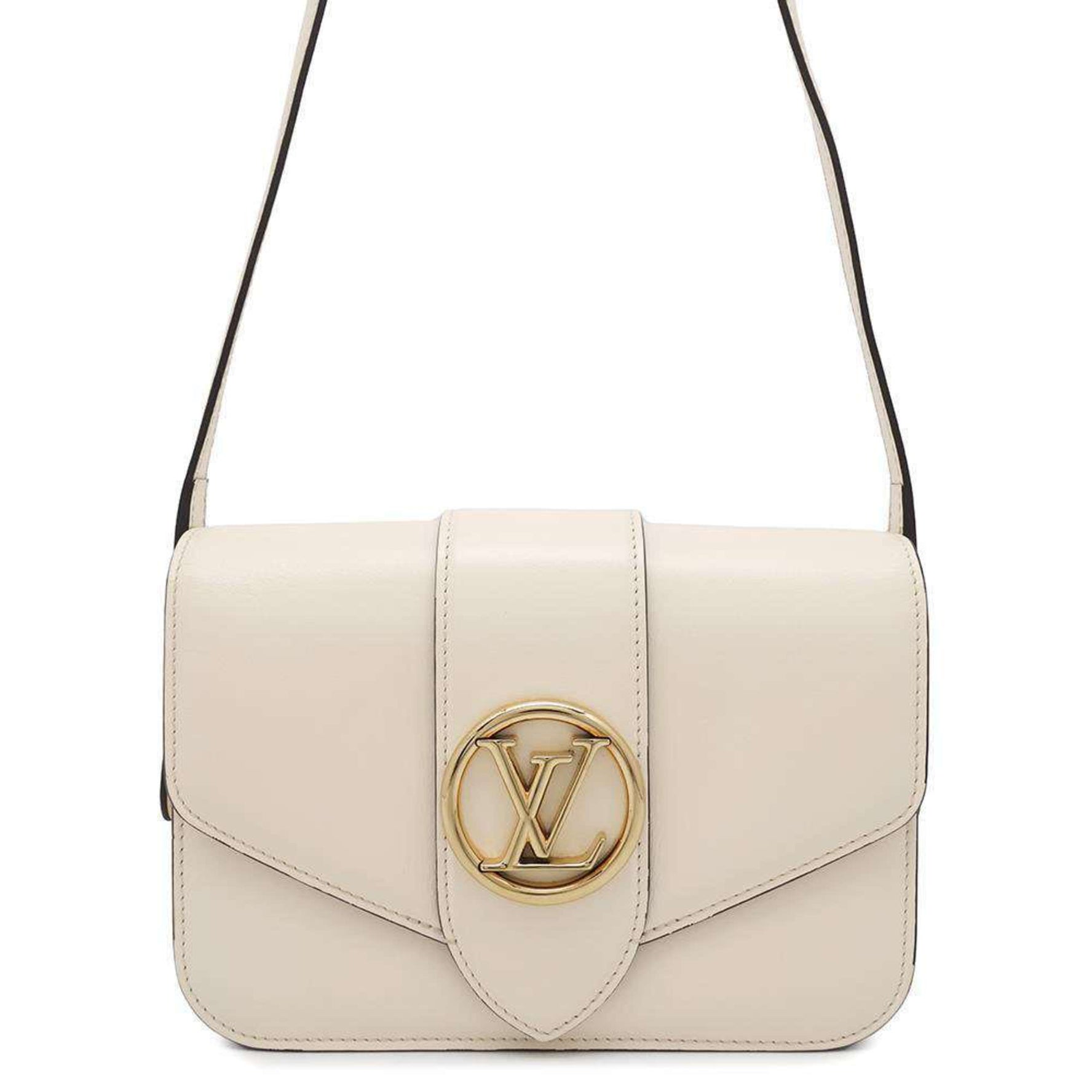 Louis Vuitton Shoulder Bag Pont Neuf Smooth Leather