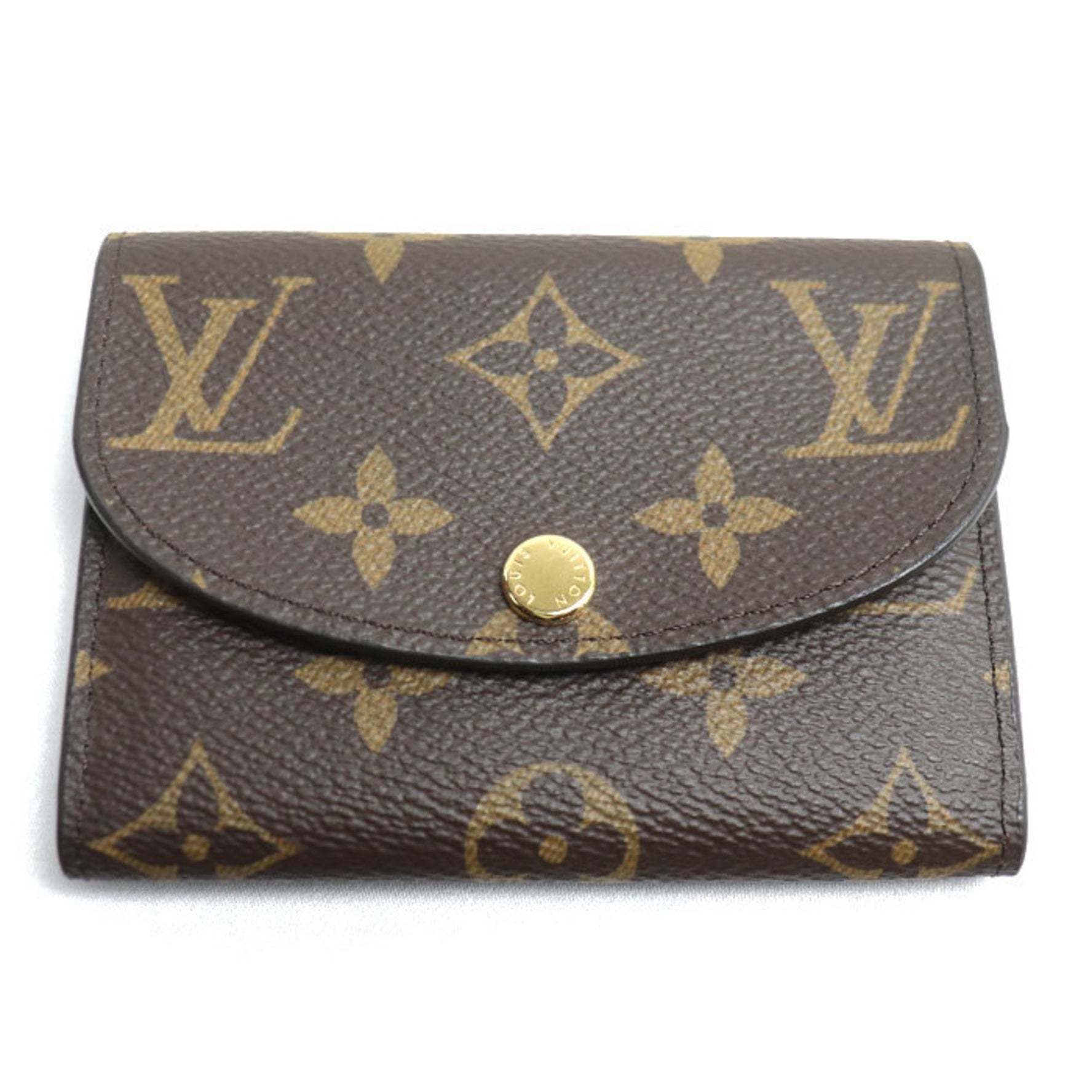 Louis Vuitton Portemonne Rosari Bi-fold Wallet Monogram Fuchsia