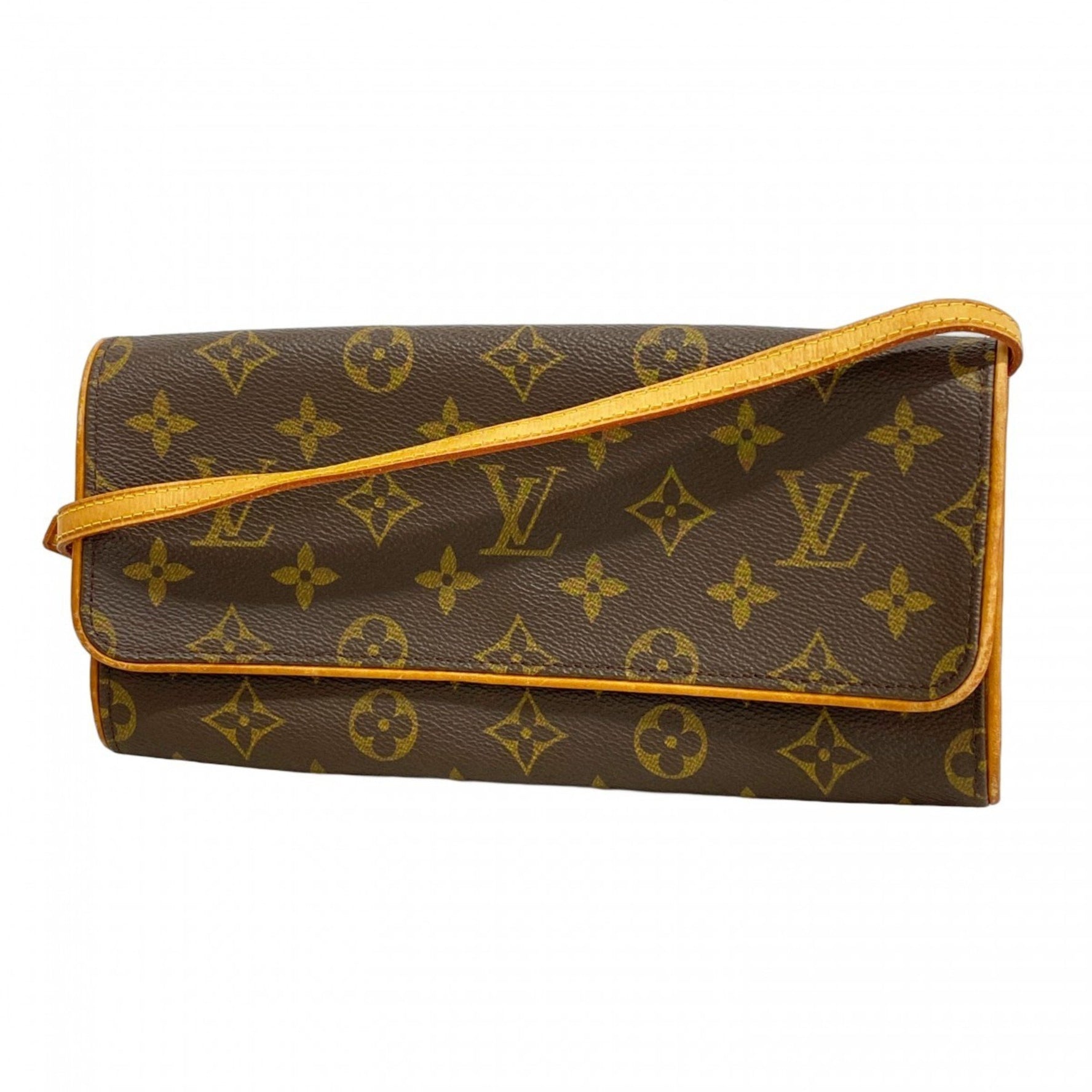 Louis Vuitton Monogram Pochette Twin GM Shoulder Bag
