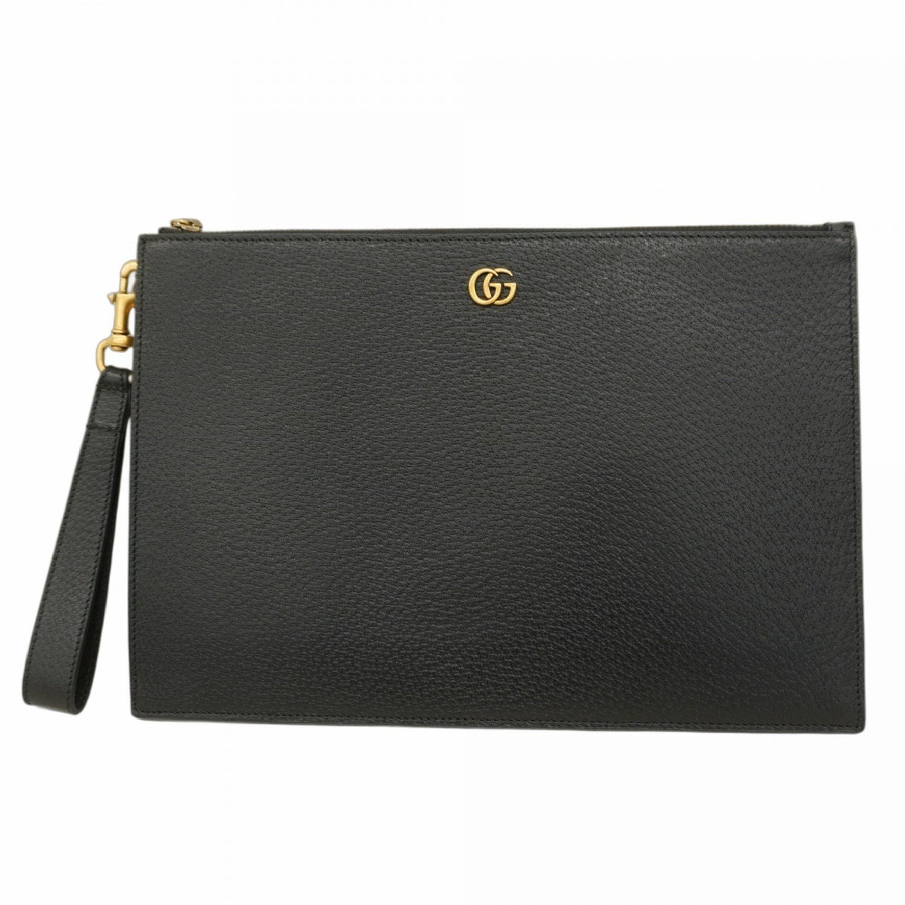 Gucci GG Marmont Clutch Bag Leather Men's