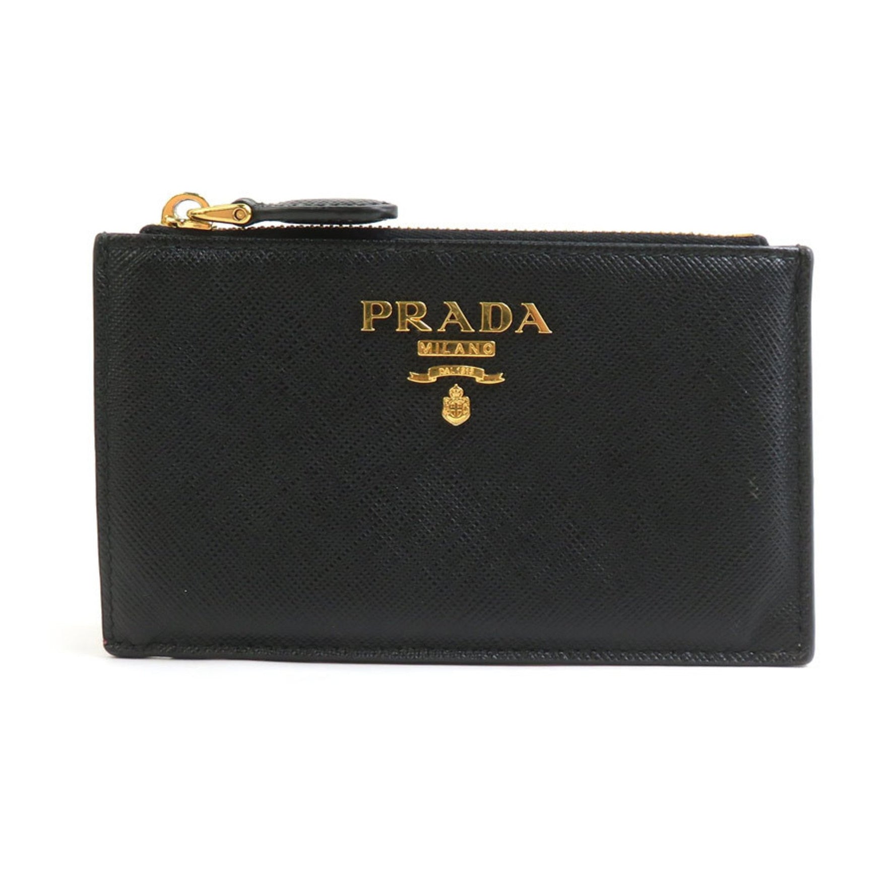 Prada Wallet/Coin Case Black/Pink