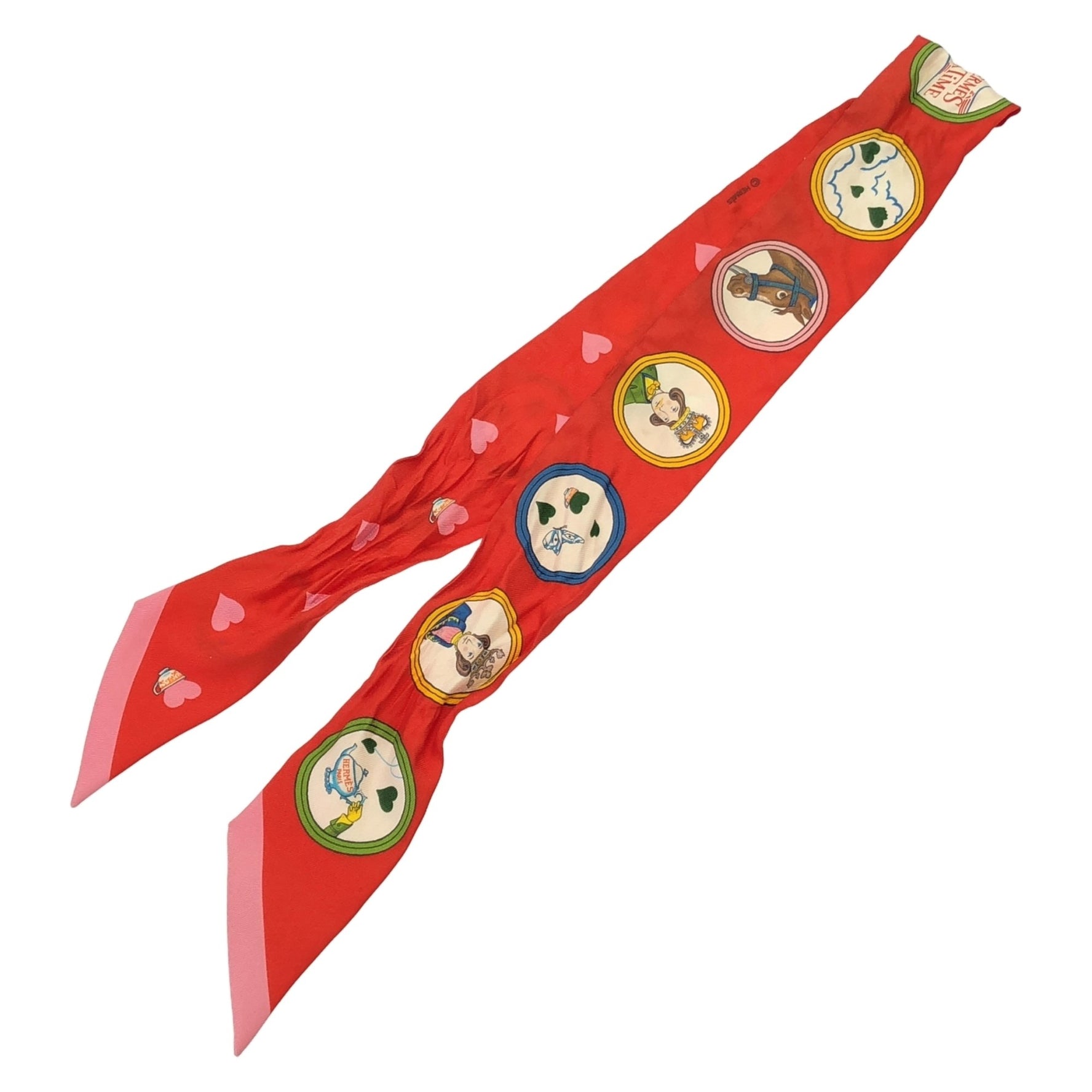 Hermes Hermès Twilly Silk Scarf in