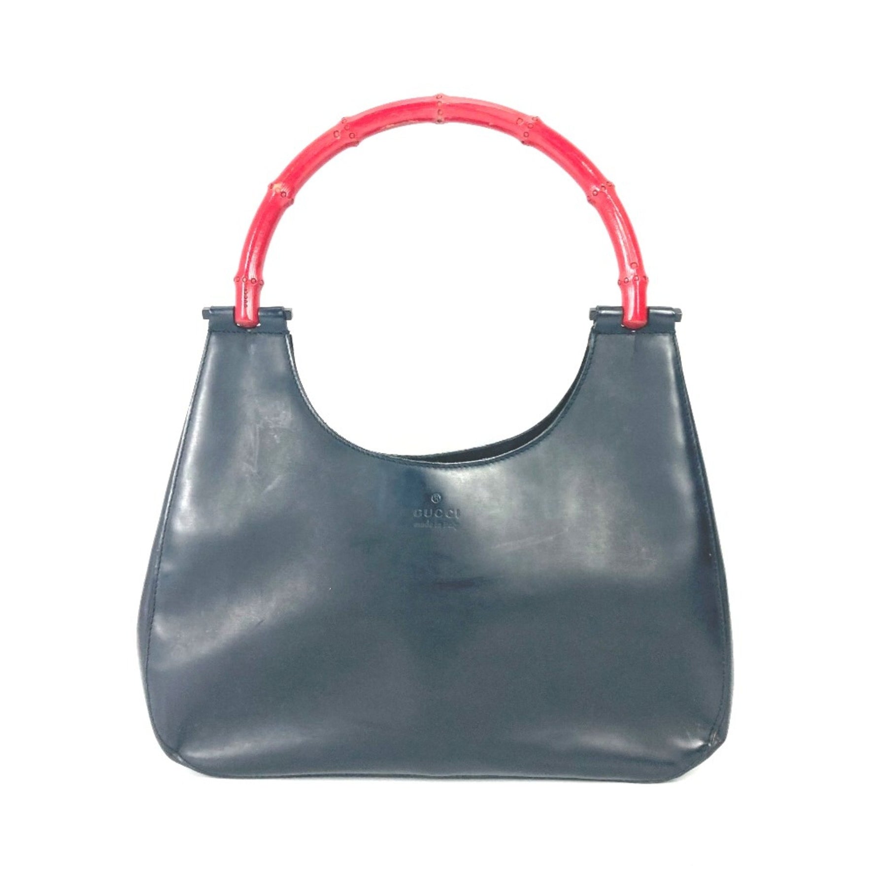 Gucci 001 3789 vintage Shoulder Bag Shoulder Bag Bicolor Hand Bag Red