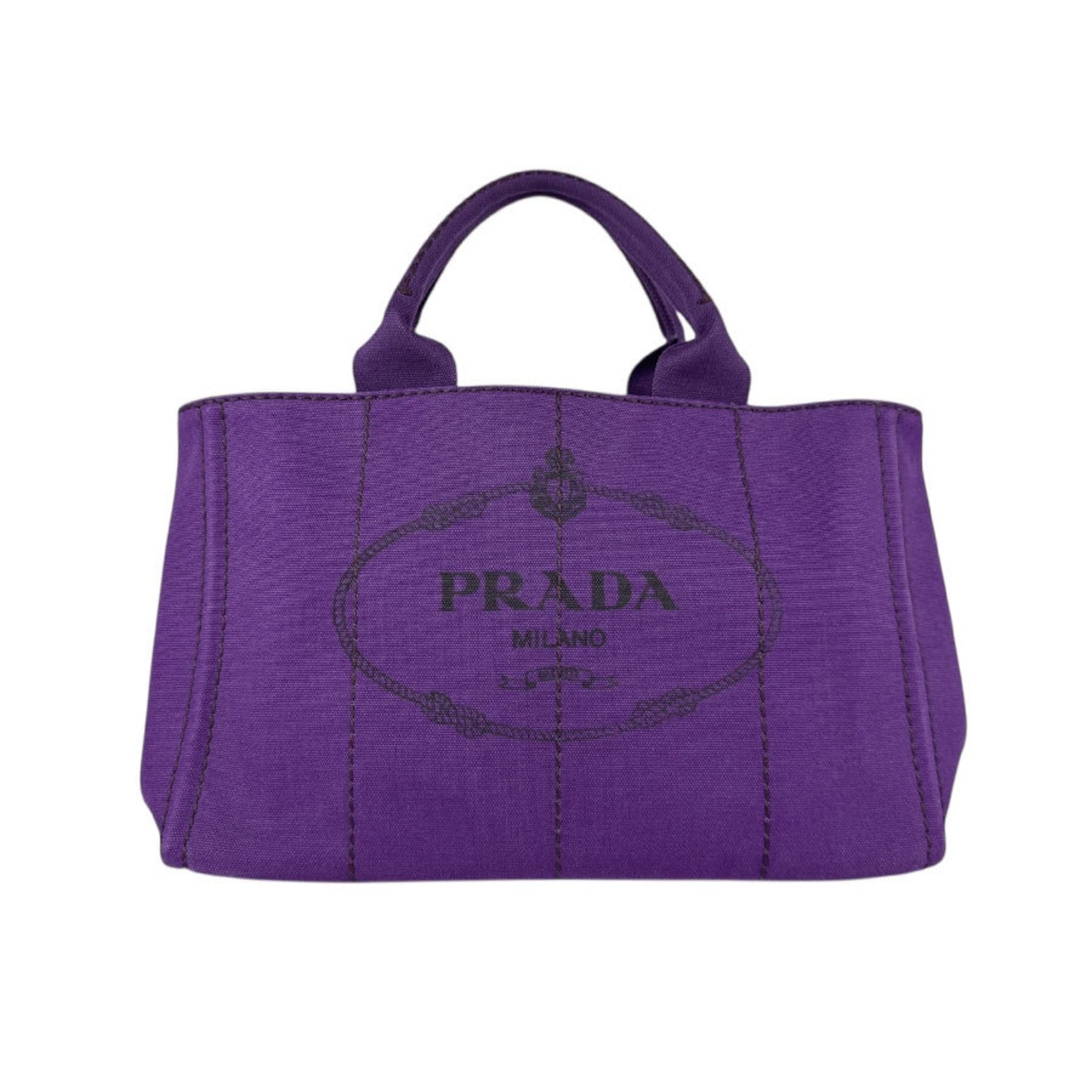 PRADA Handbag Shoulder Bag Canapa Canvas