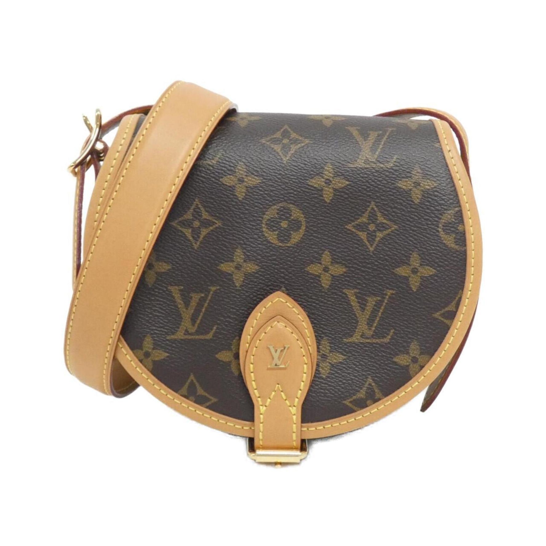 Louis Vuitton Monogram Tan Blanc Shoulder Bag