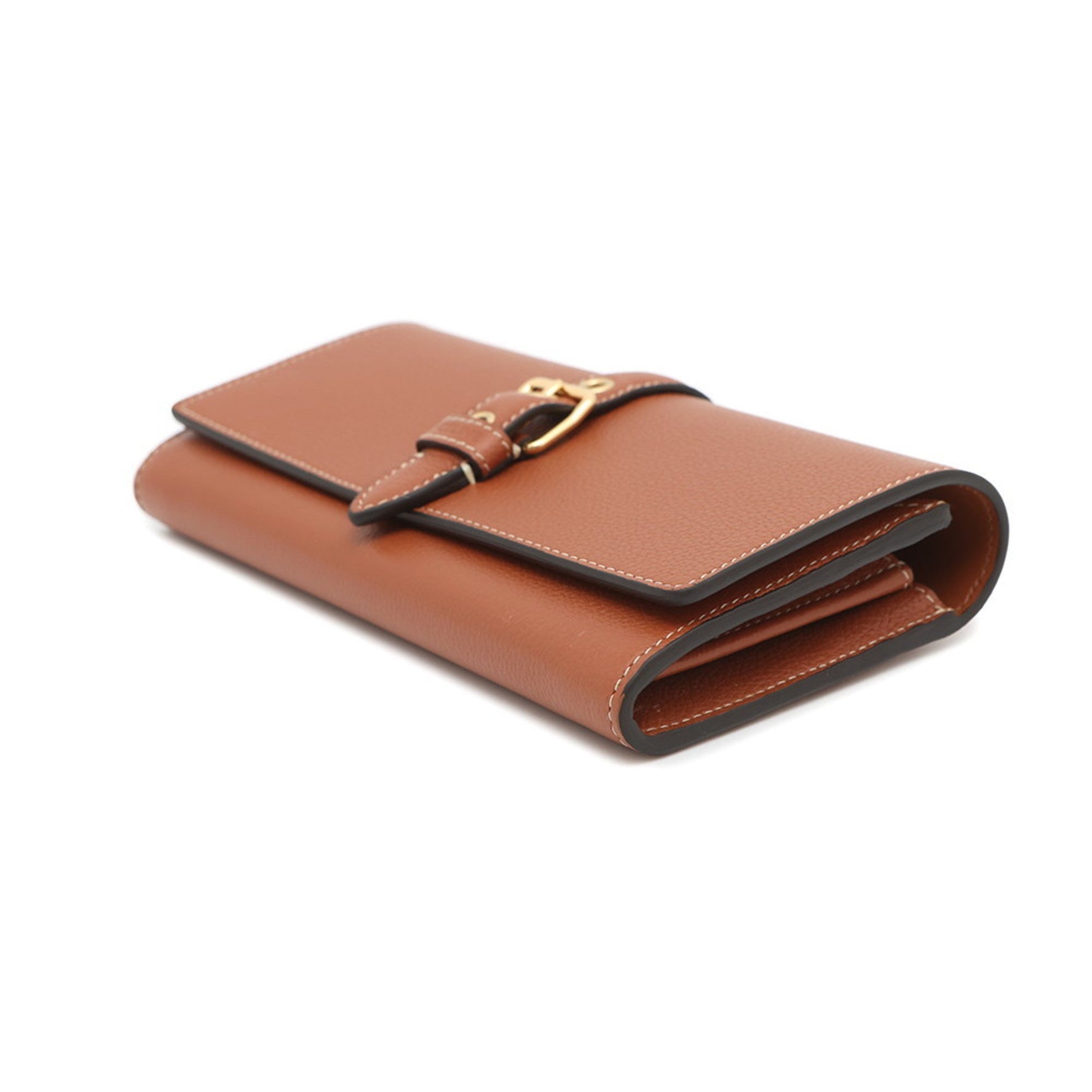 Celine Long Wallet Large Supple Calf Leather