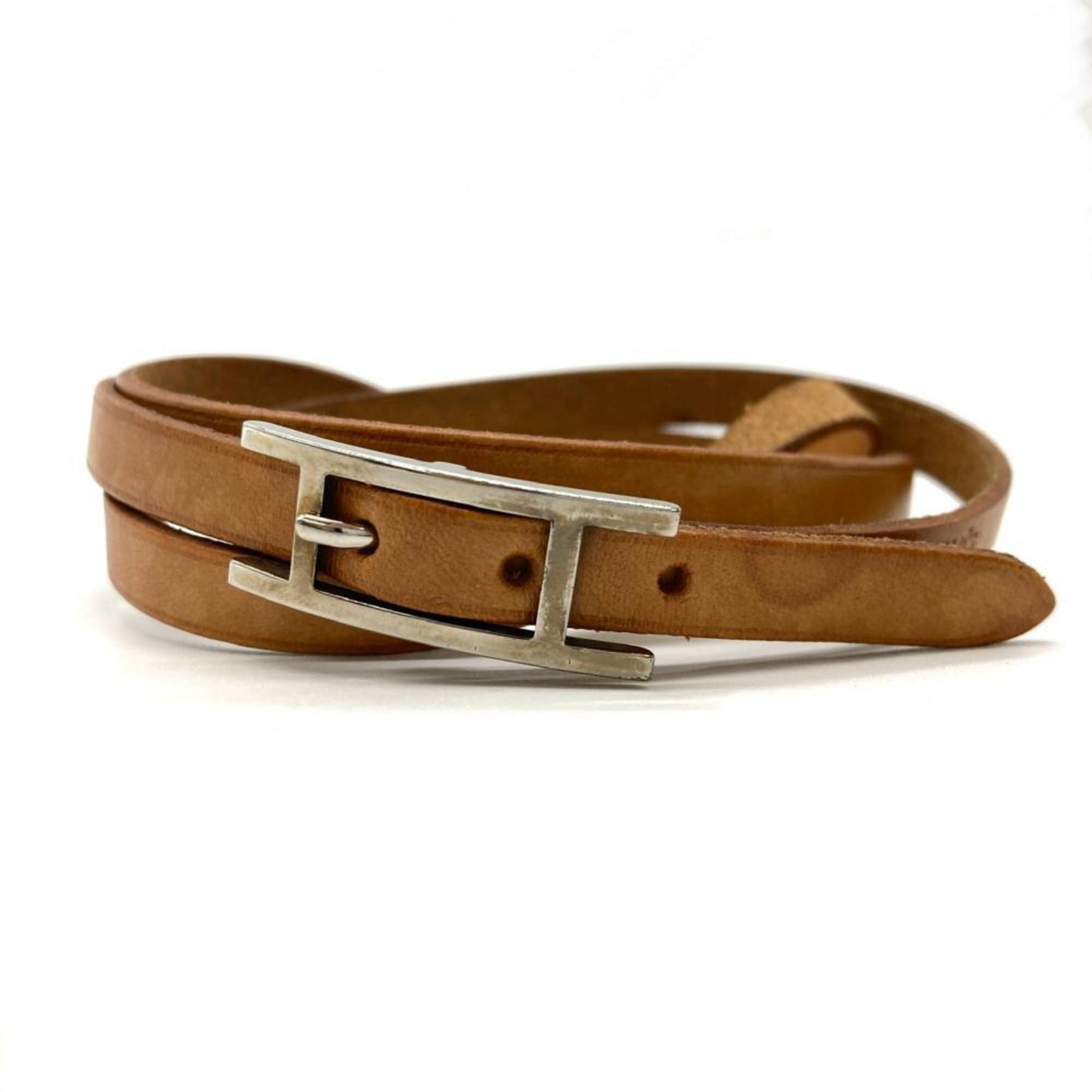 HERMES Bracelet Leather