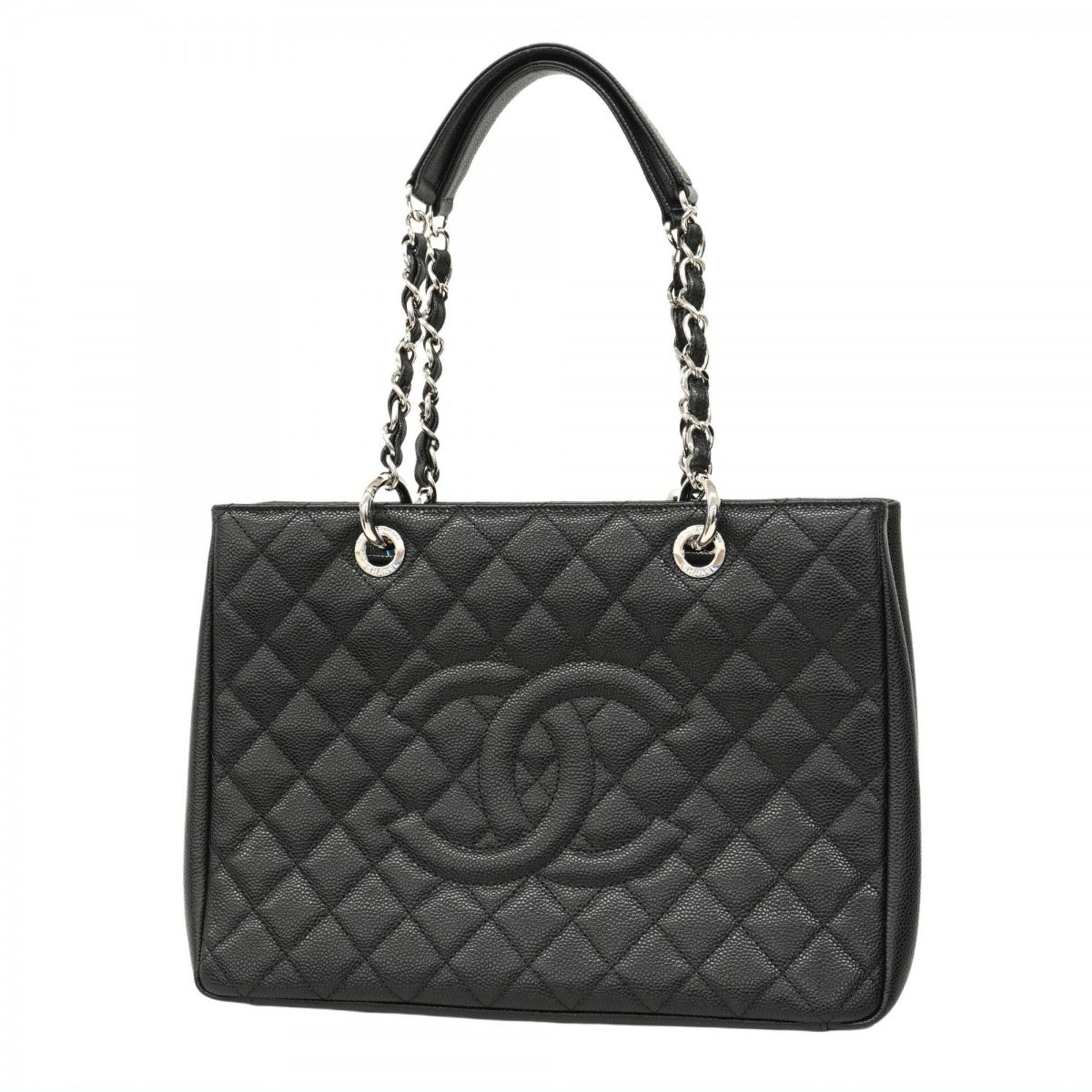 Chanel Matelasse Shoulder Bag with Chain, Caviar Skin