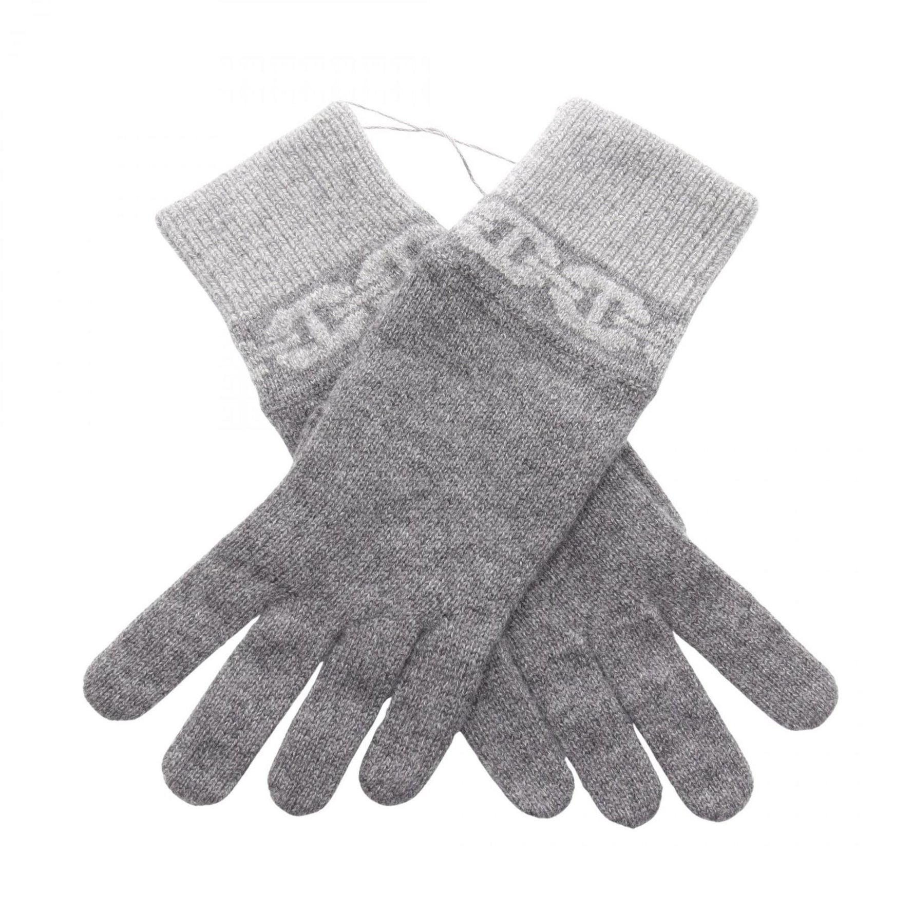 Hermes Hermès Heaven Chaine d'Ancre Charbon flannel gloves, cashmere