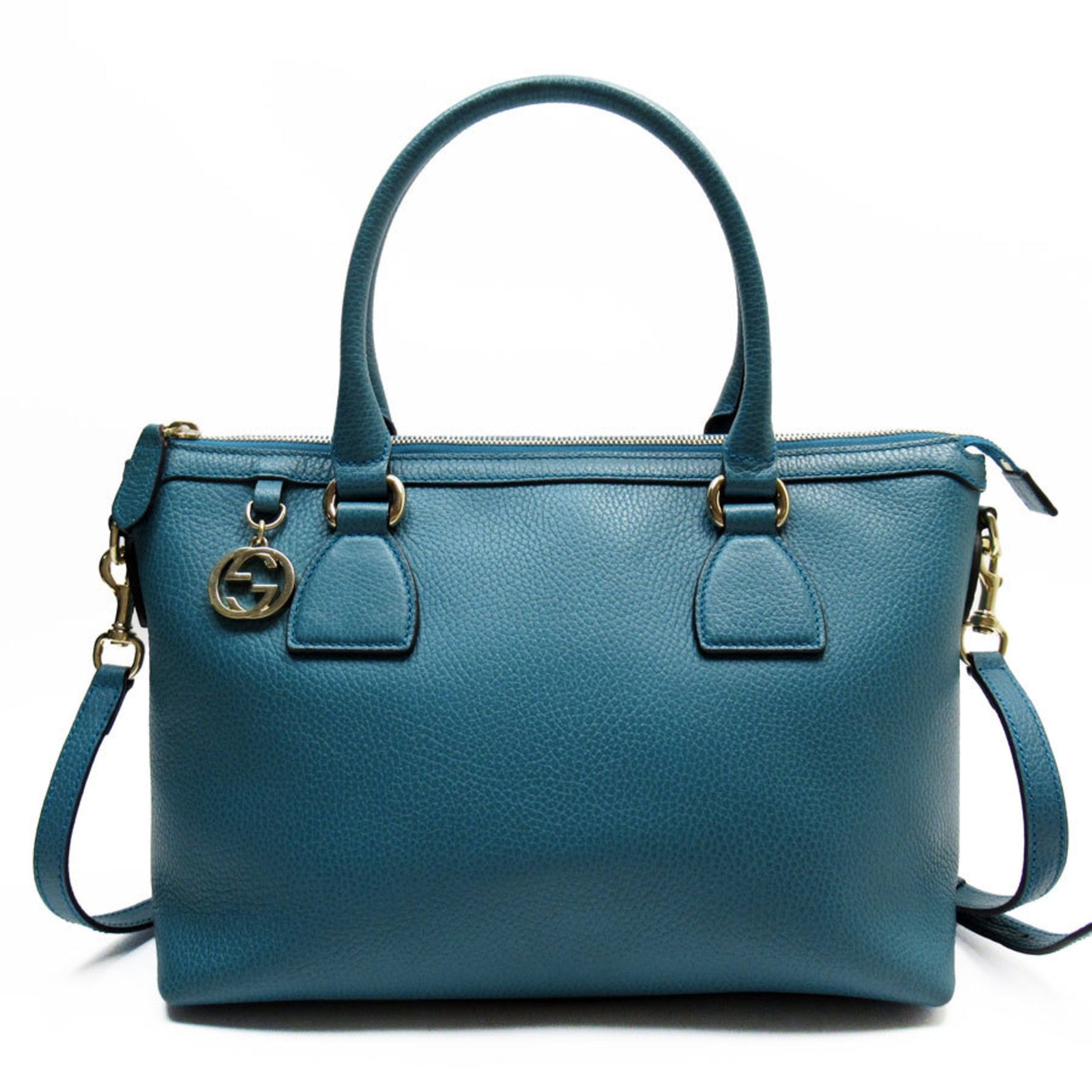 GUCCI Handbag Shoulder Bag Interlocking G Leather