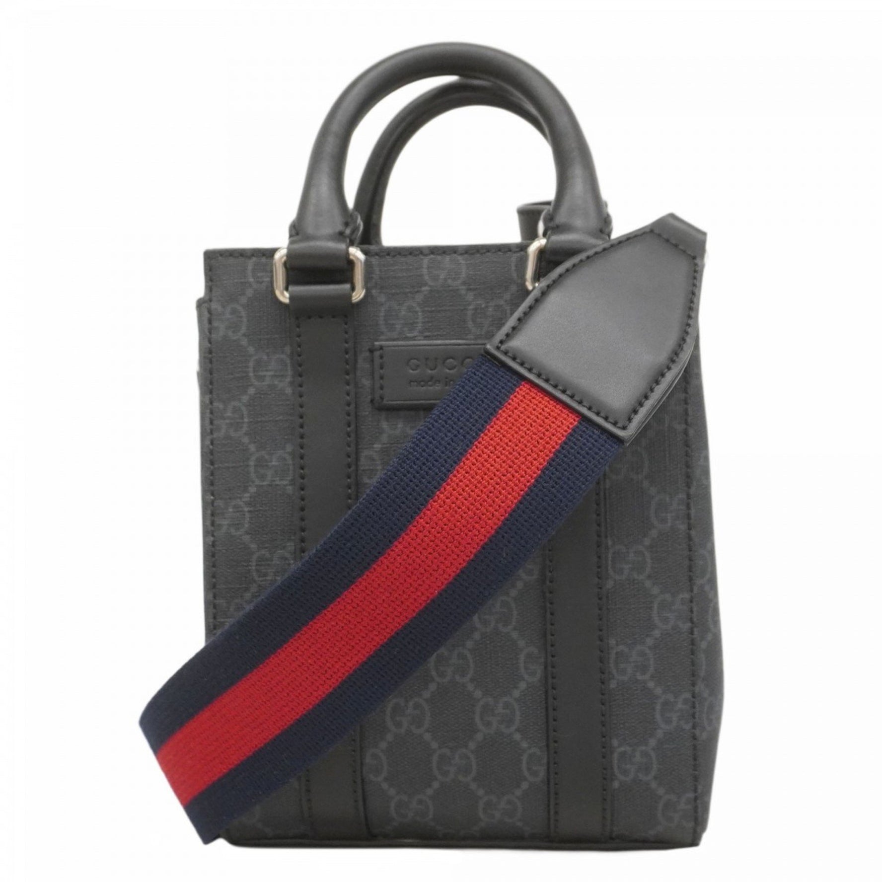 Gucci GG Supreme Sherry Line Handbag Bag