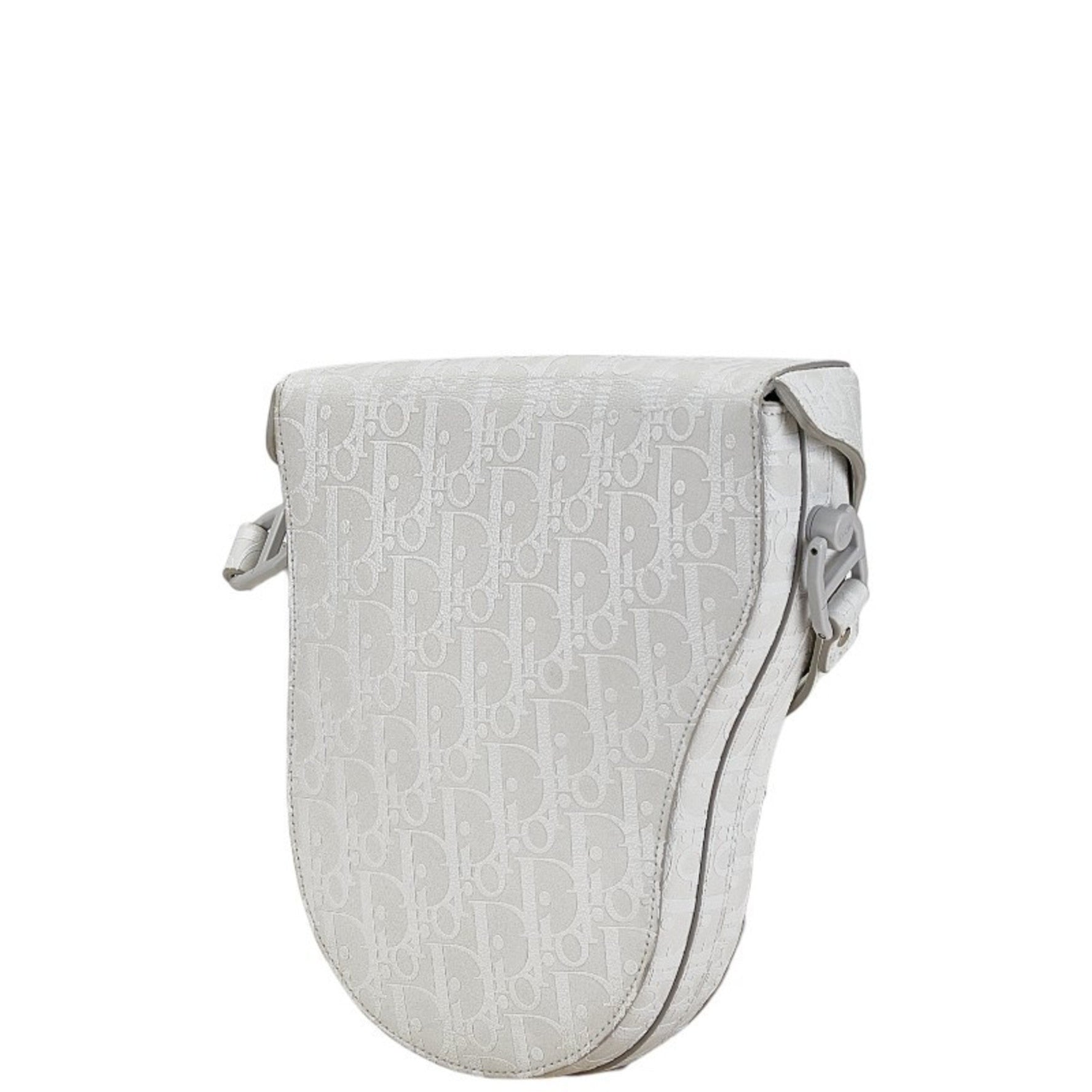 Christian Dior Dior Oblique Saddle Bag, Crossbody Shoulder Leather