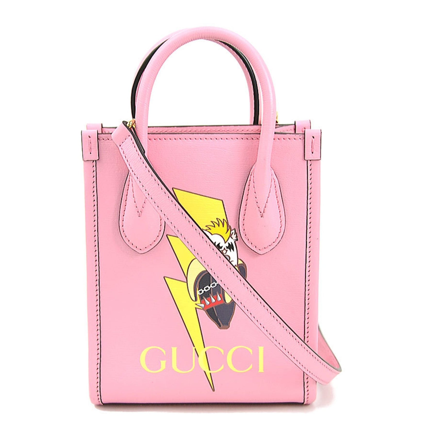 GUCCI shoulder bag handbag Bananya leather ladies