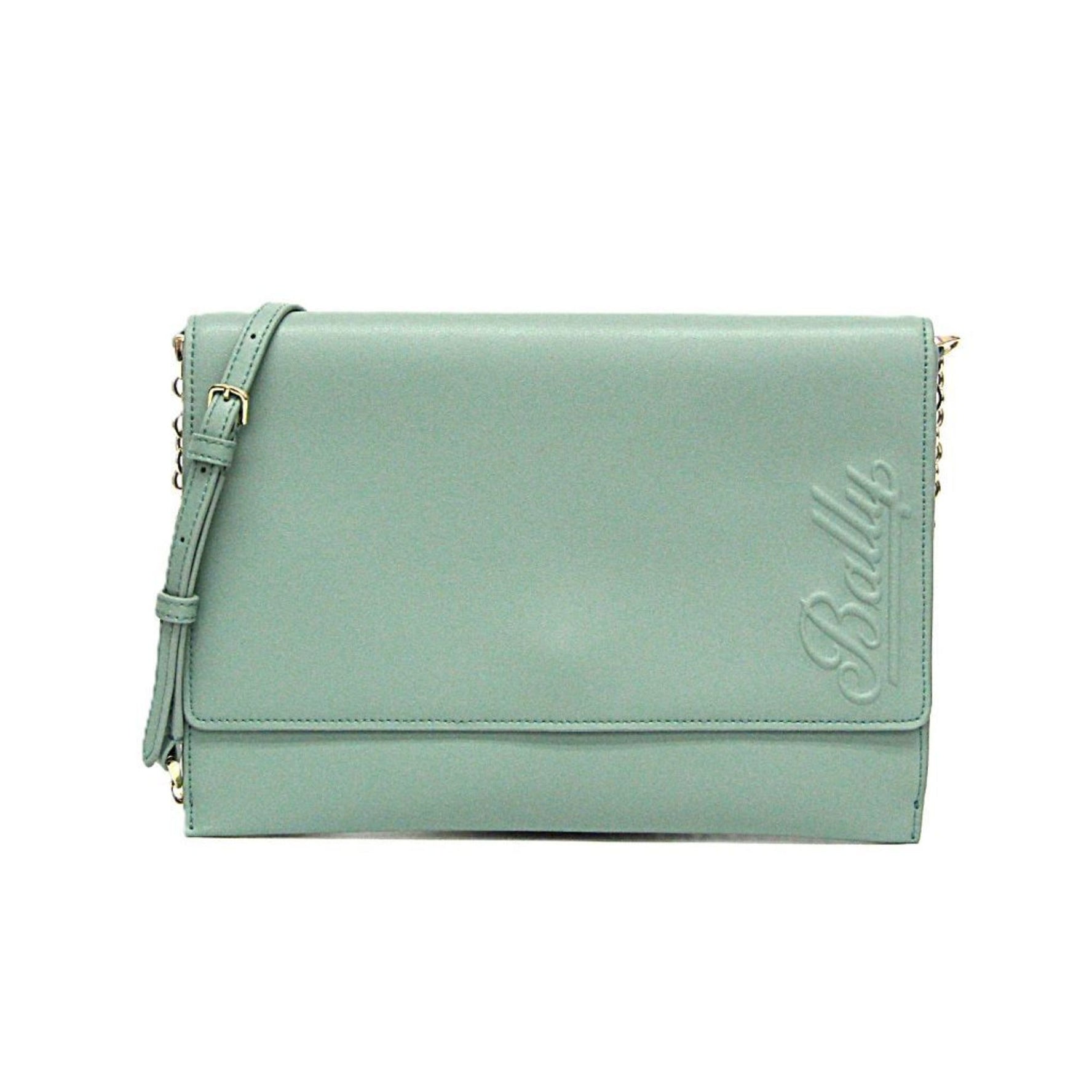 Bally LEANN.O Chain Shoulder Bag Leather Shoulder Bag