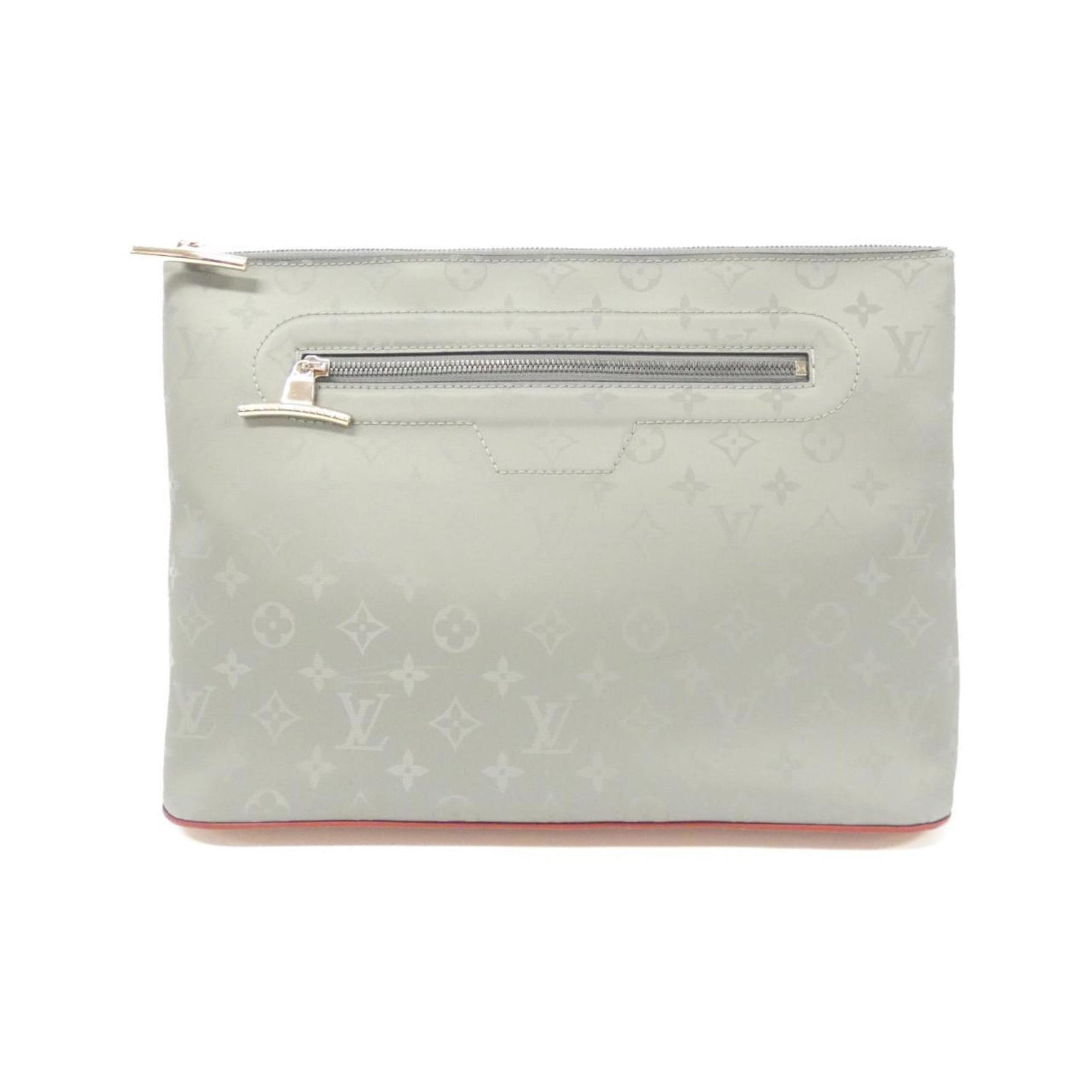 Louis Vuitton Monogram Titanium Pochette Cosmos Handbag