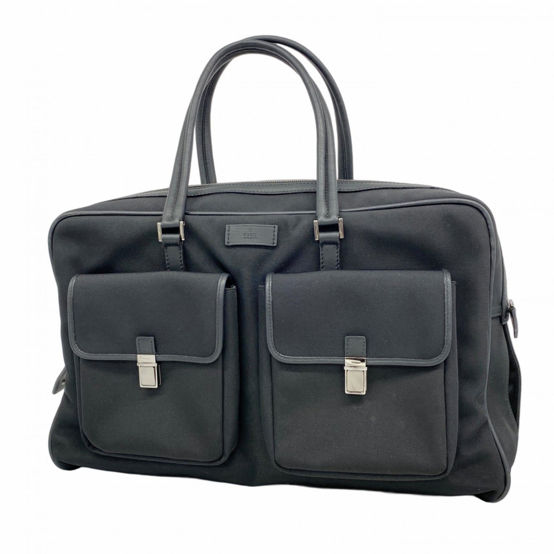 Gucci Boston Bag Nylon Canvas Men's and