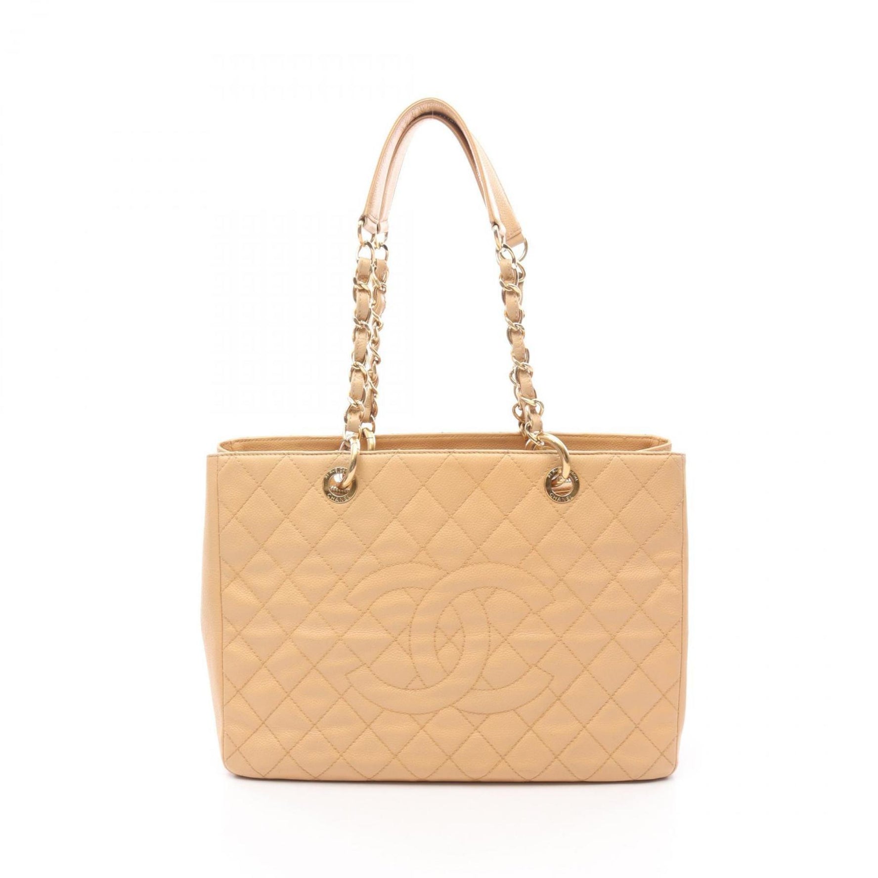 CHANEL Matelasse Grand GST Tote Bag Calfskin (Cowhide)