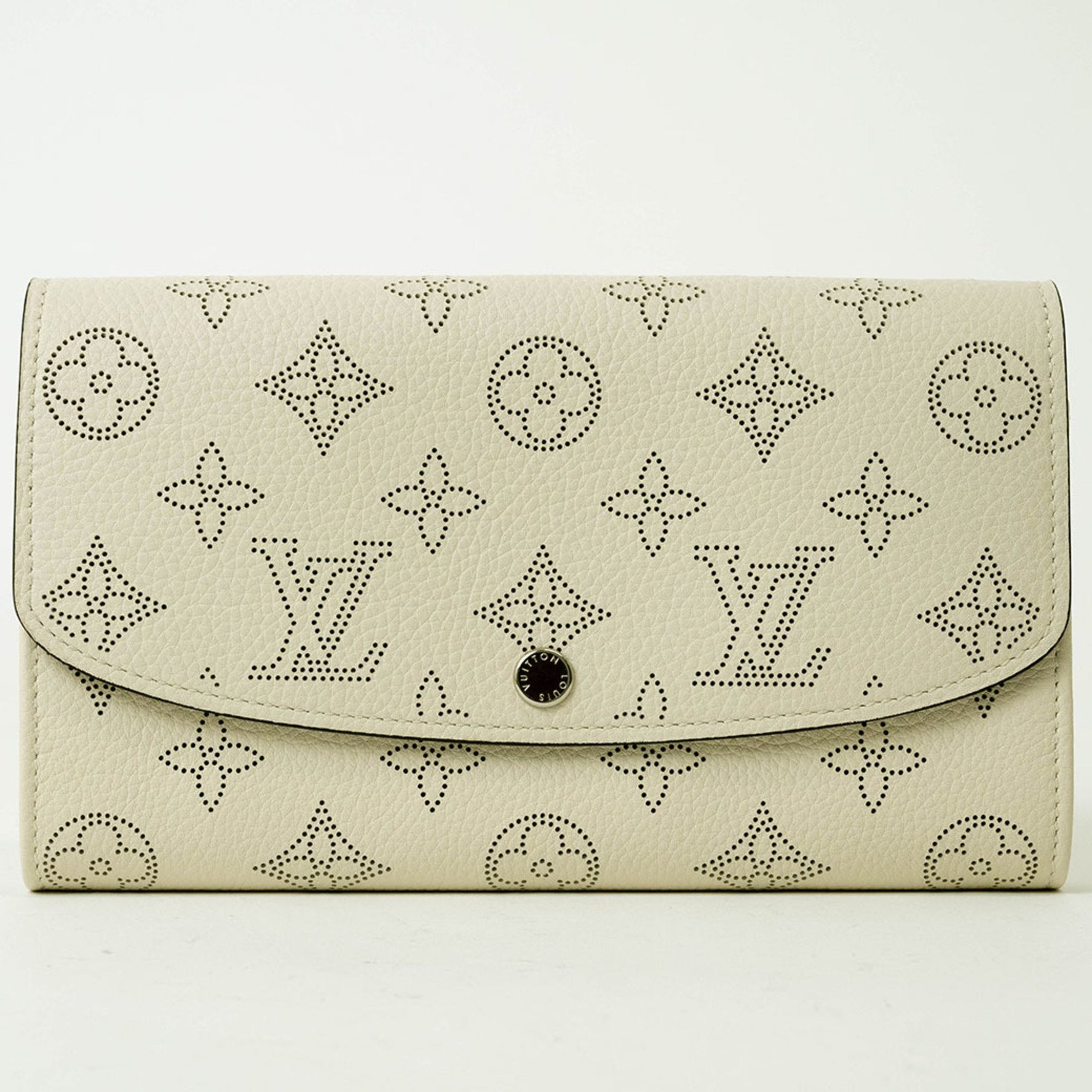 Louis Vuitton Portefeuille Iris Bi-fold Long Wallet Ivory Cream