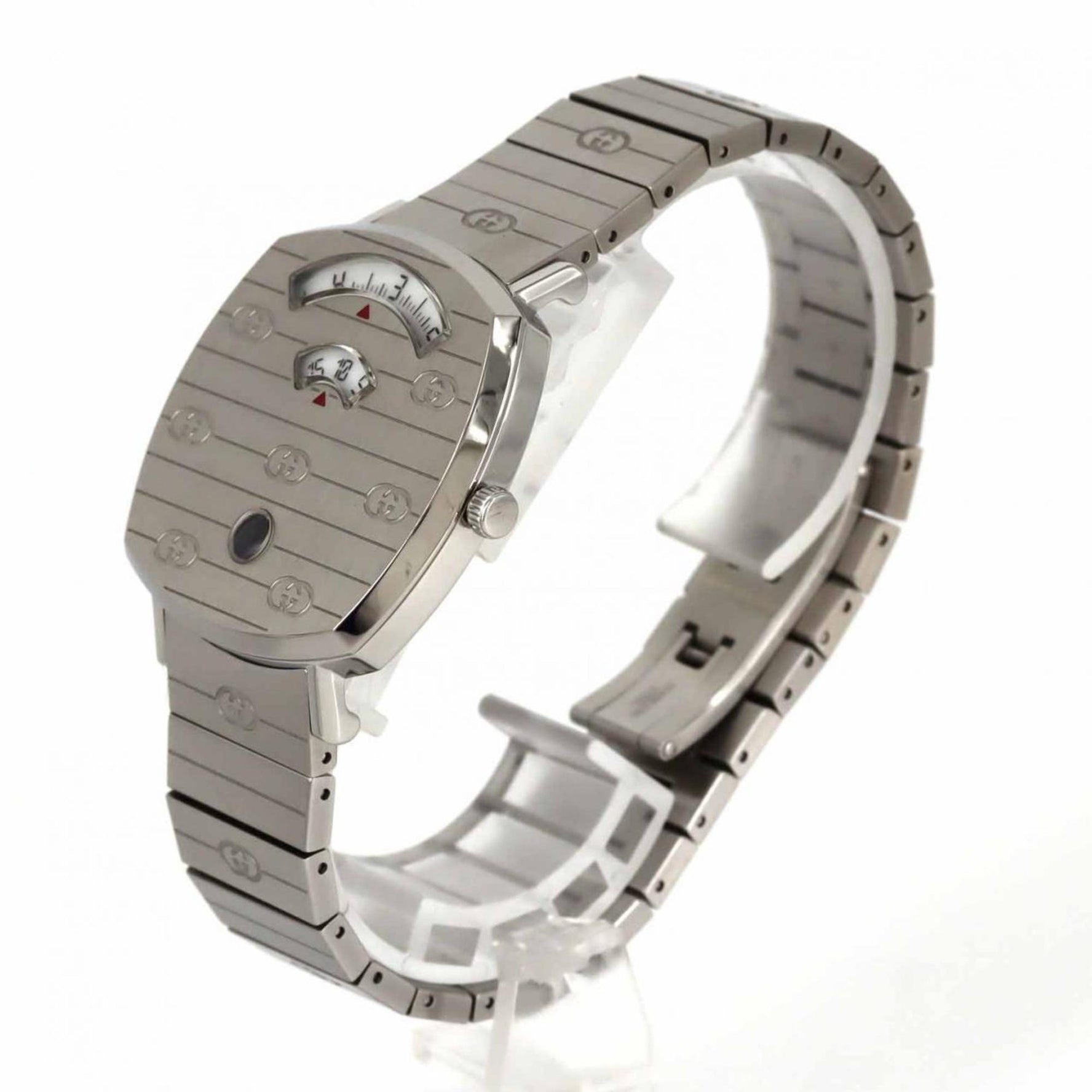 Gucci Grip 157.4 Stainless Steel Quartz Watch