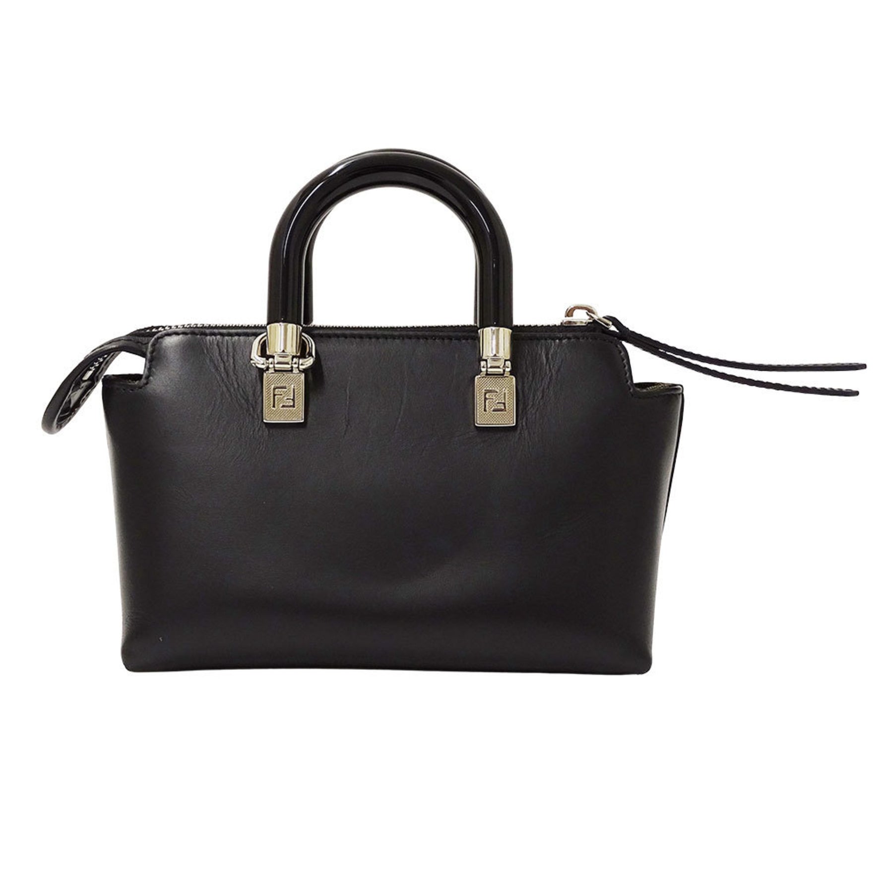 Fendi By the Way Mini Bag, a Leather Handbag/Shoulder Bag in Black. Can be carried by hand or across body.