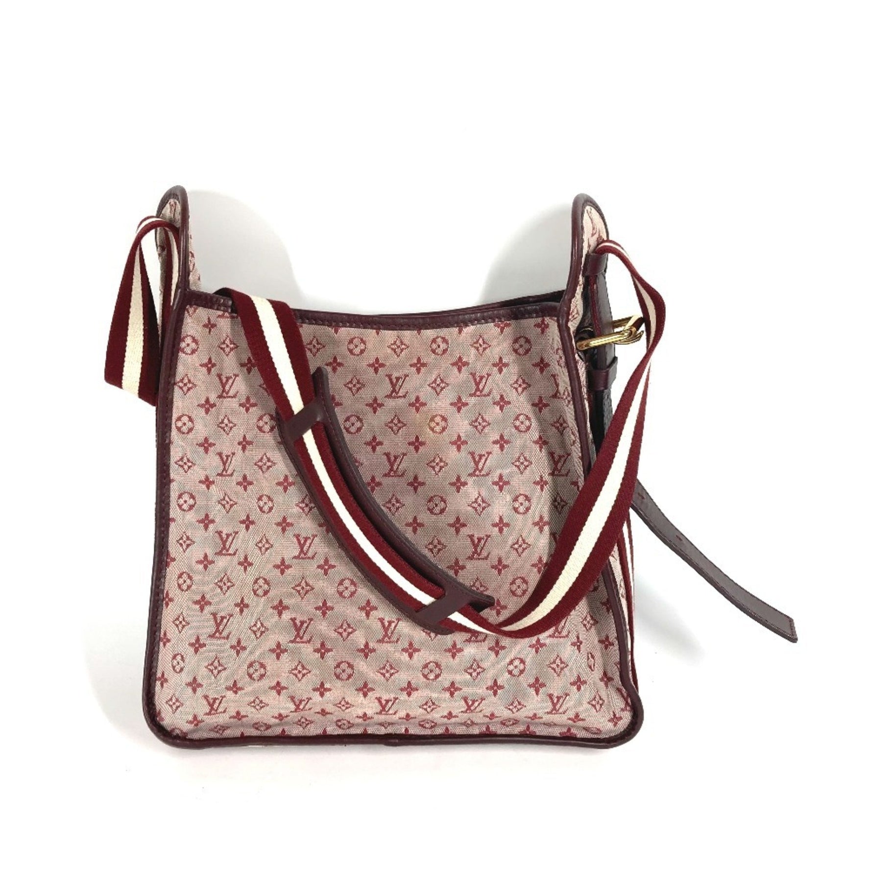 Louis Vuitton Monogram Busas Marie Kate Shoulder Bag Canvas Cerise Red