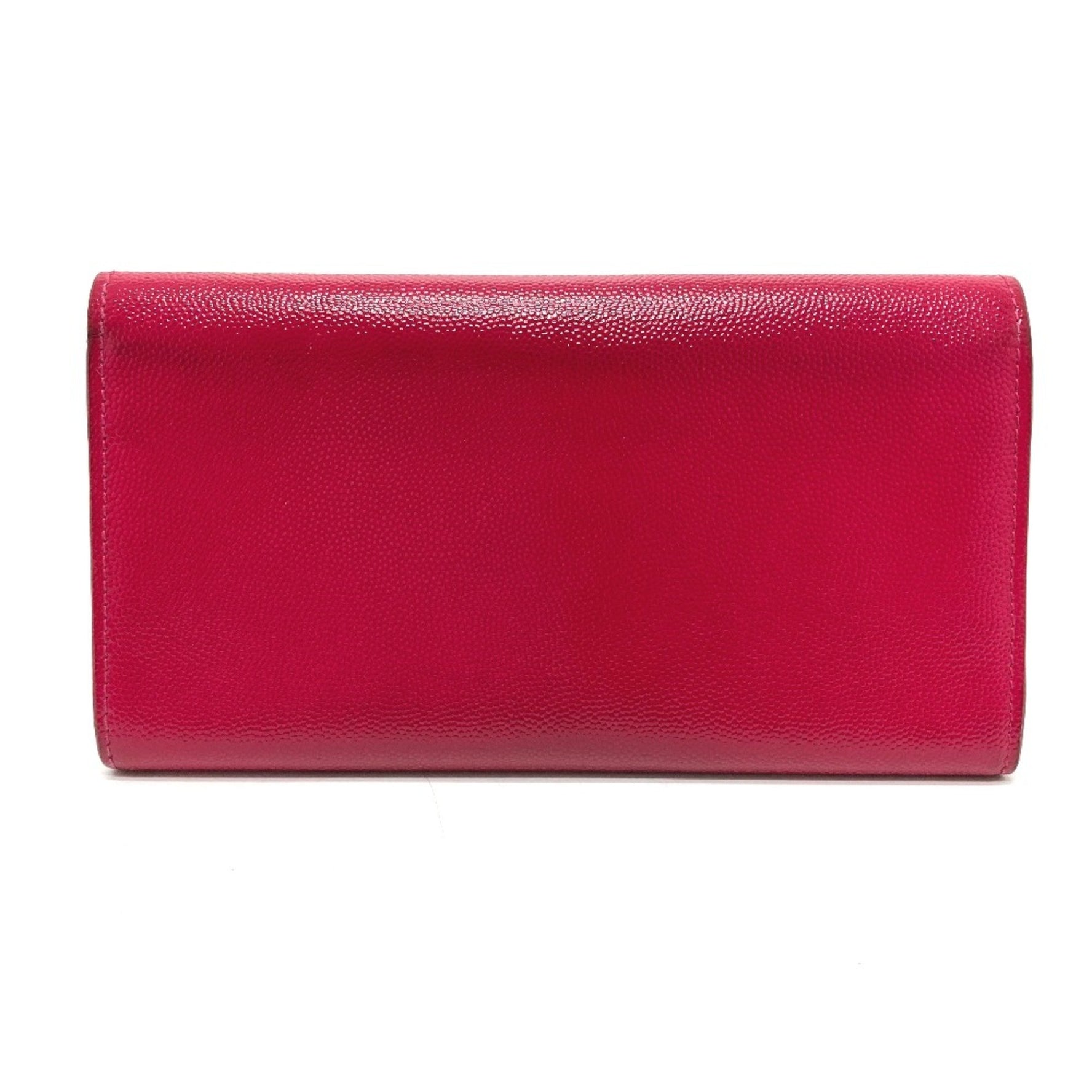 Saint Laurent Paris logo Bifold fashion accessory Long Wallet Fusha