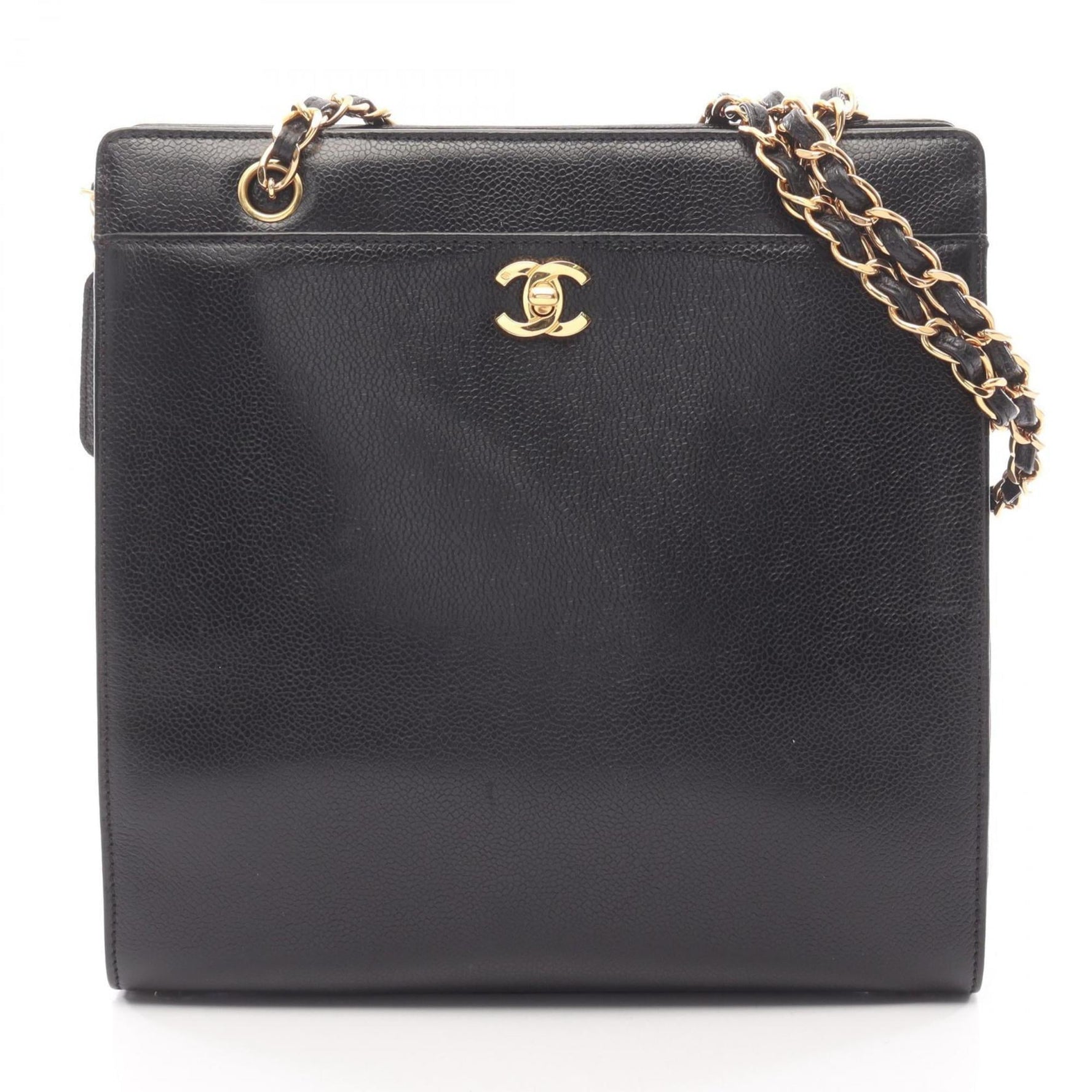 CHANEL Coco Mark Tote Bag in Caviar (Grained Calfskin)