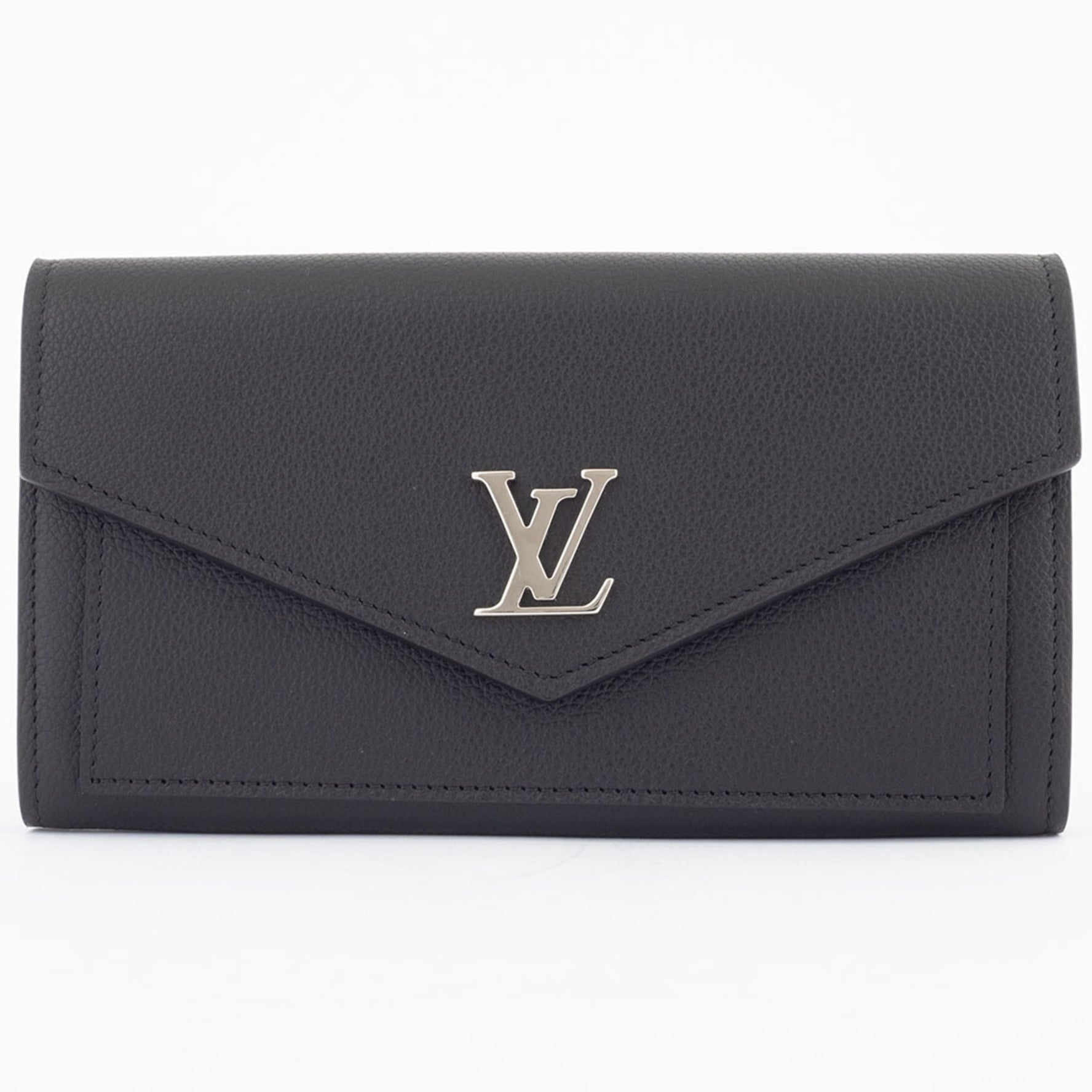 Louis Vuitton Portefeuille My Lock Me Long Wallet Taurillon Leather