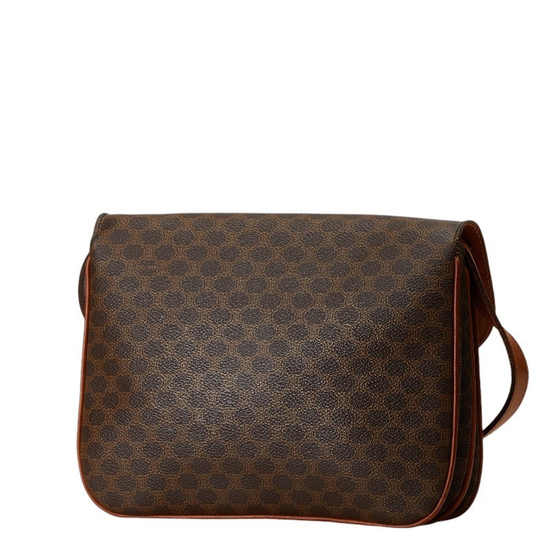 Celine Macadam Shoulder Bag PVC Leather