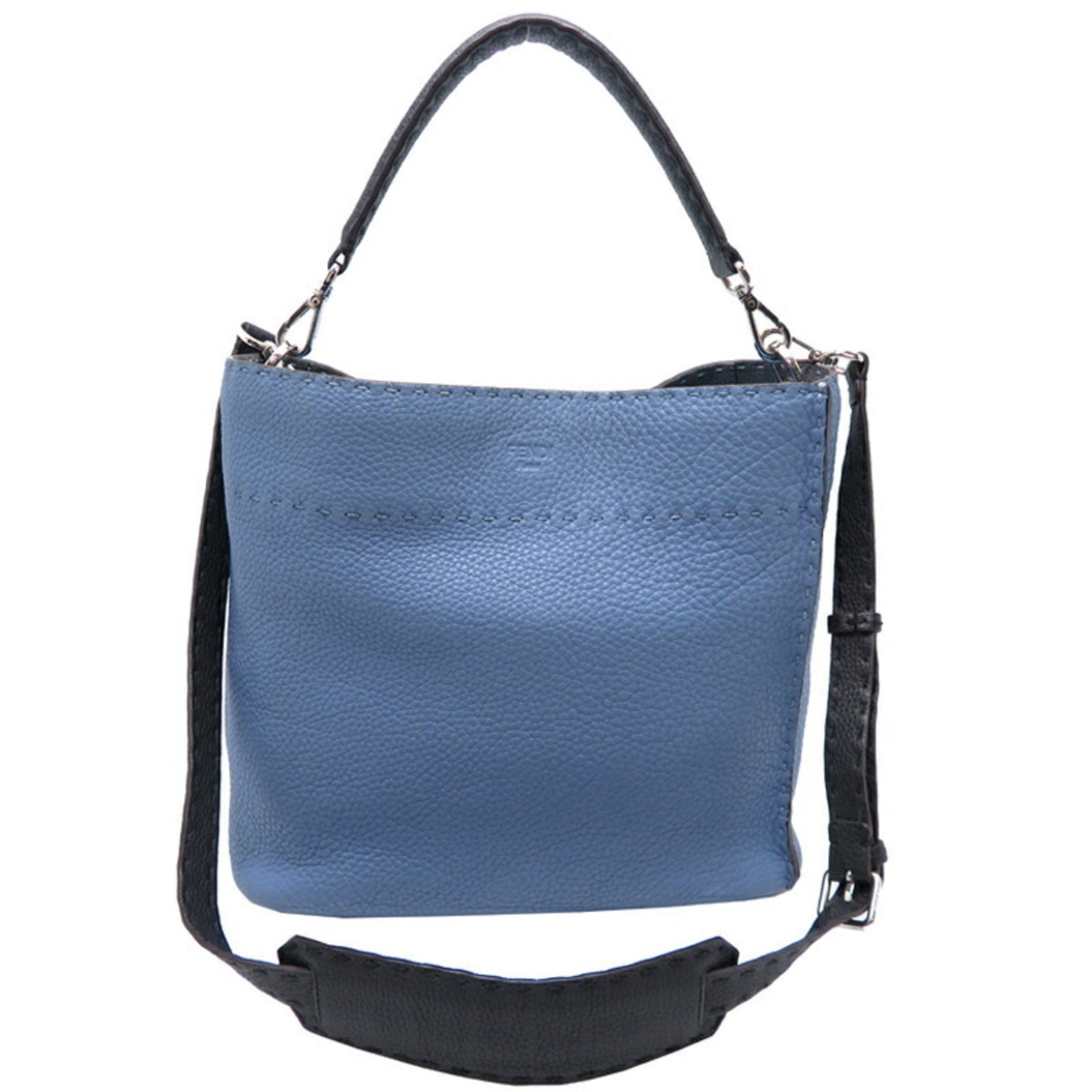 Fendi Selleria Anna Shoulder Bag Leather