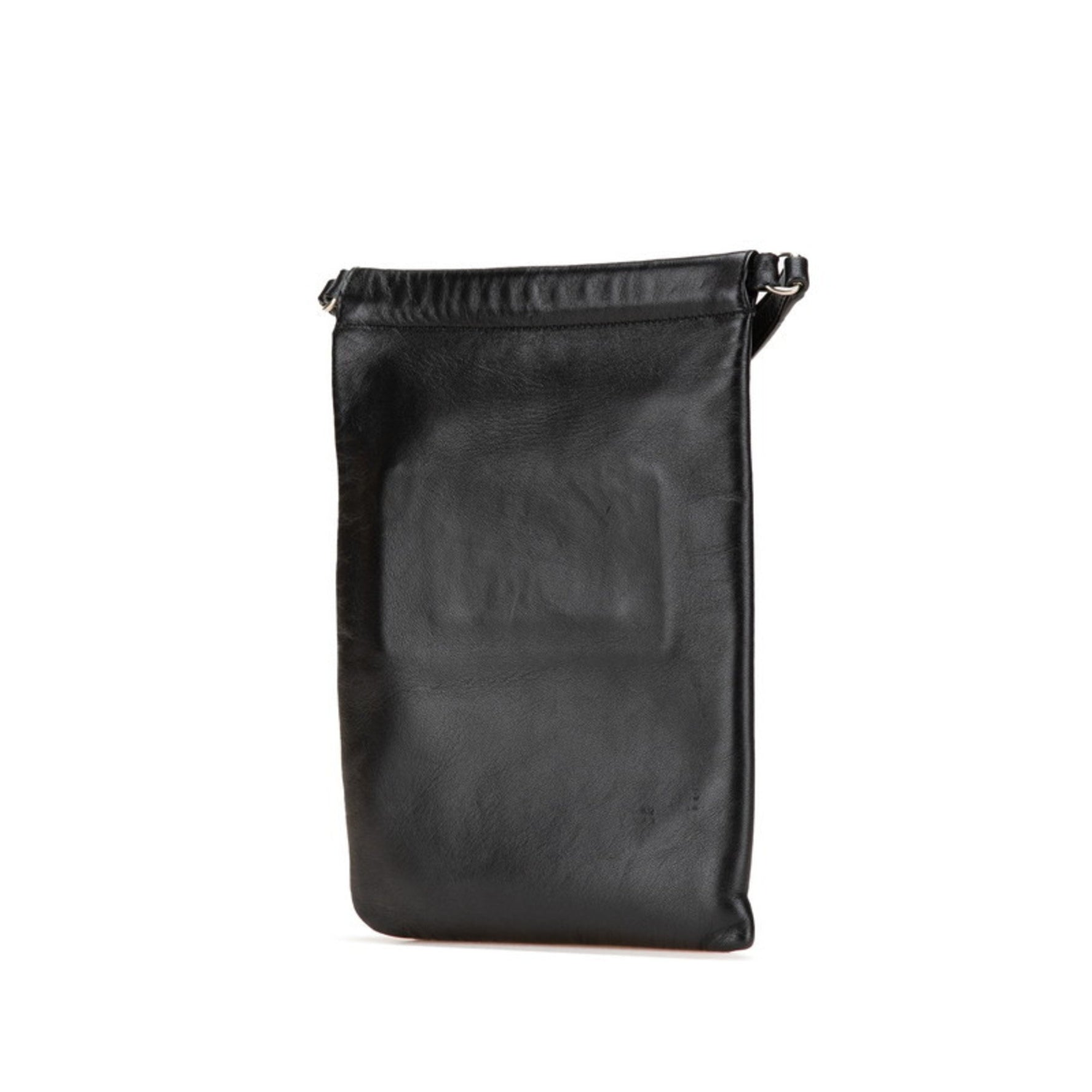 Saint Laurent Logo Shoulder Bag Leather SAINT LAURENT