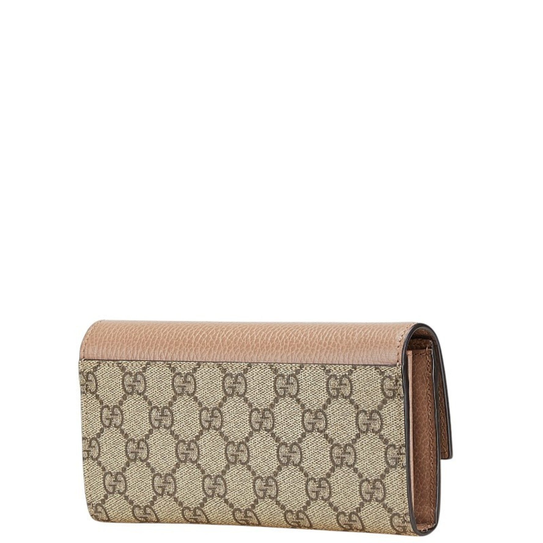 Gucci GG Supreme Marmont Continental Wallet Leather